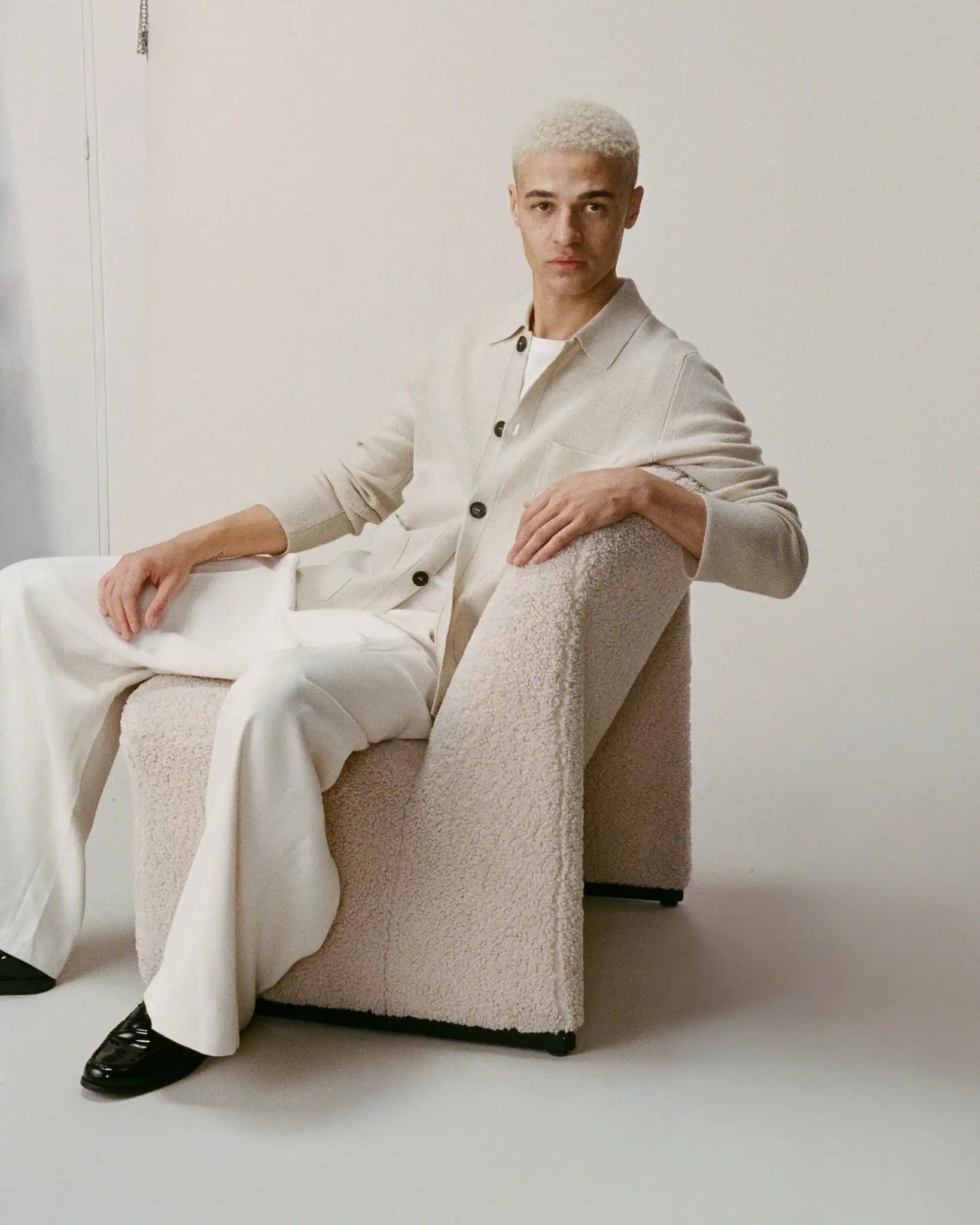 Veste de travail Sable Homme - Tricot