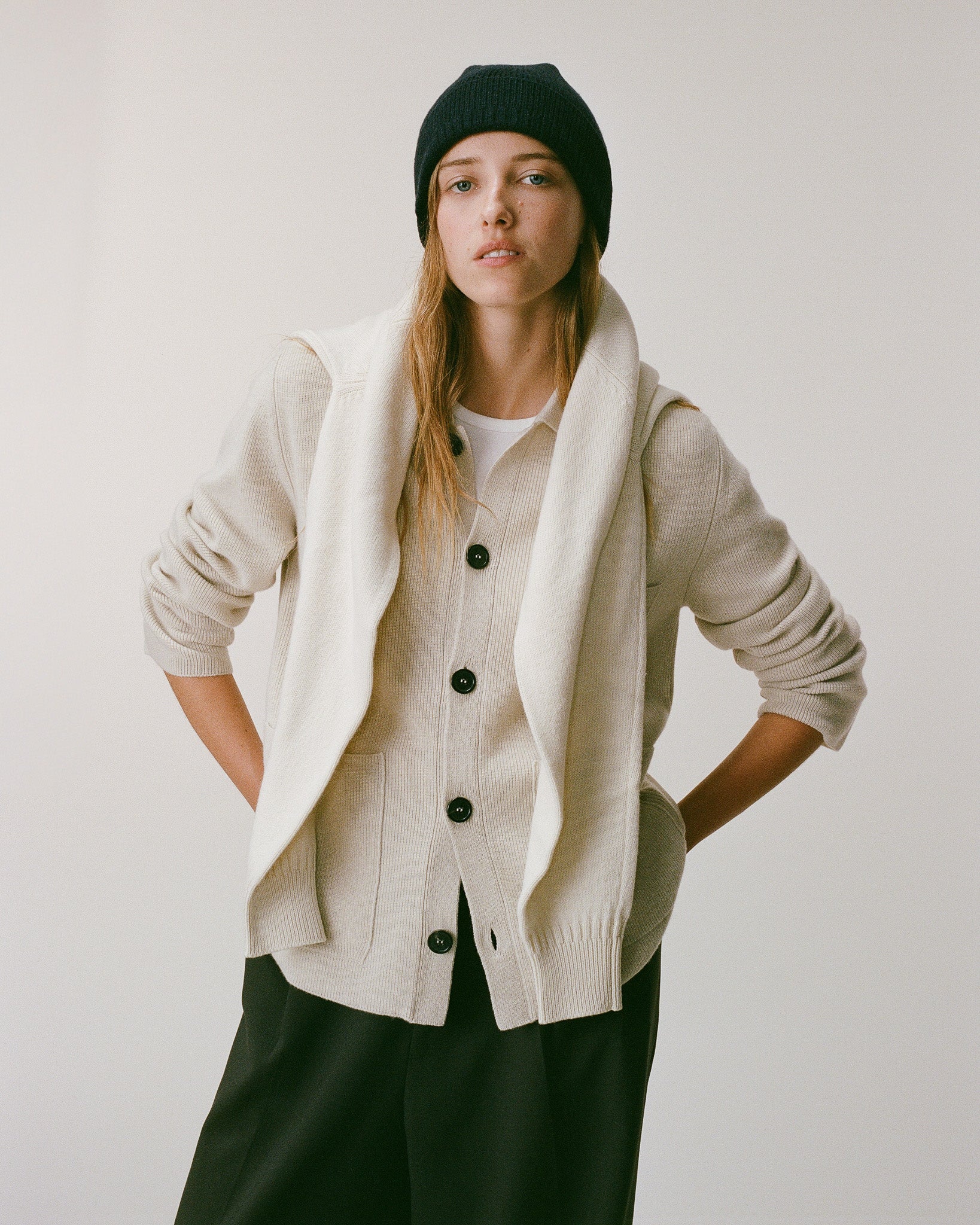 Veste de travail Sable Femme - Tricot