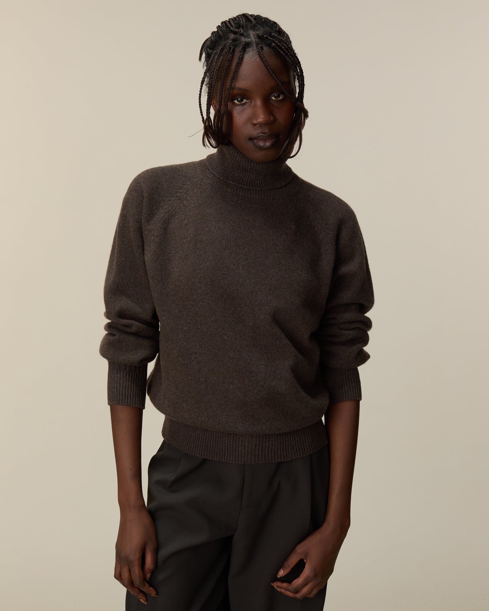 Marmotta Women's Cashmere Turtleneck