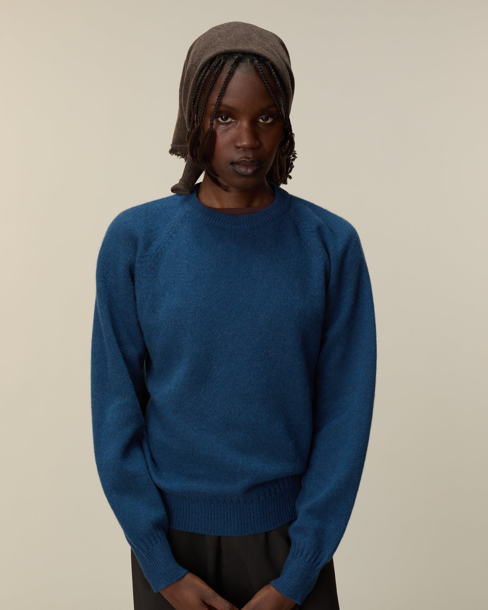 Women's Ocean Cashmere Crew Neck