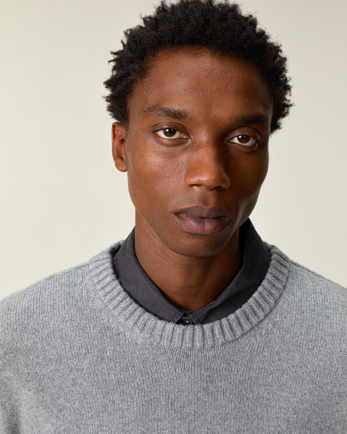 Oversized Crewneck Grey Men