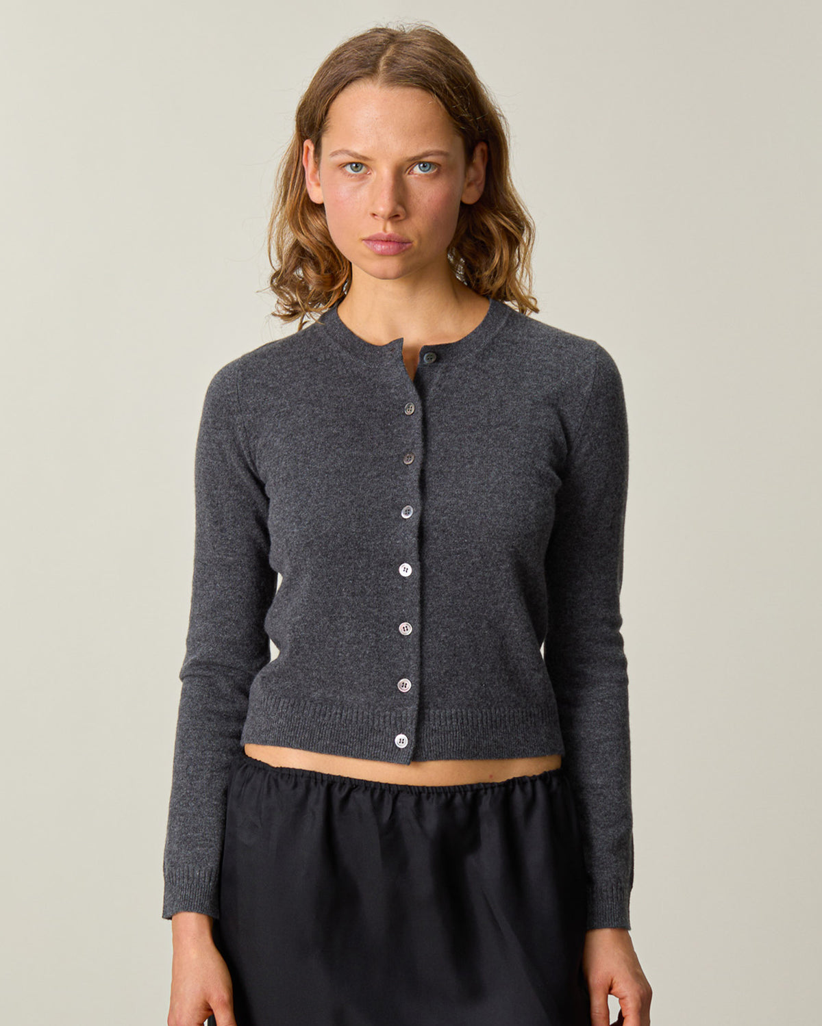 Tricot x Gil Rodriguez Gray Cardigan