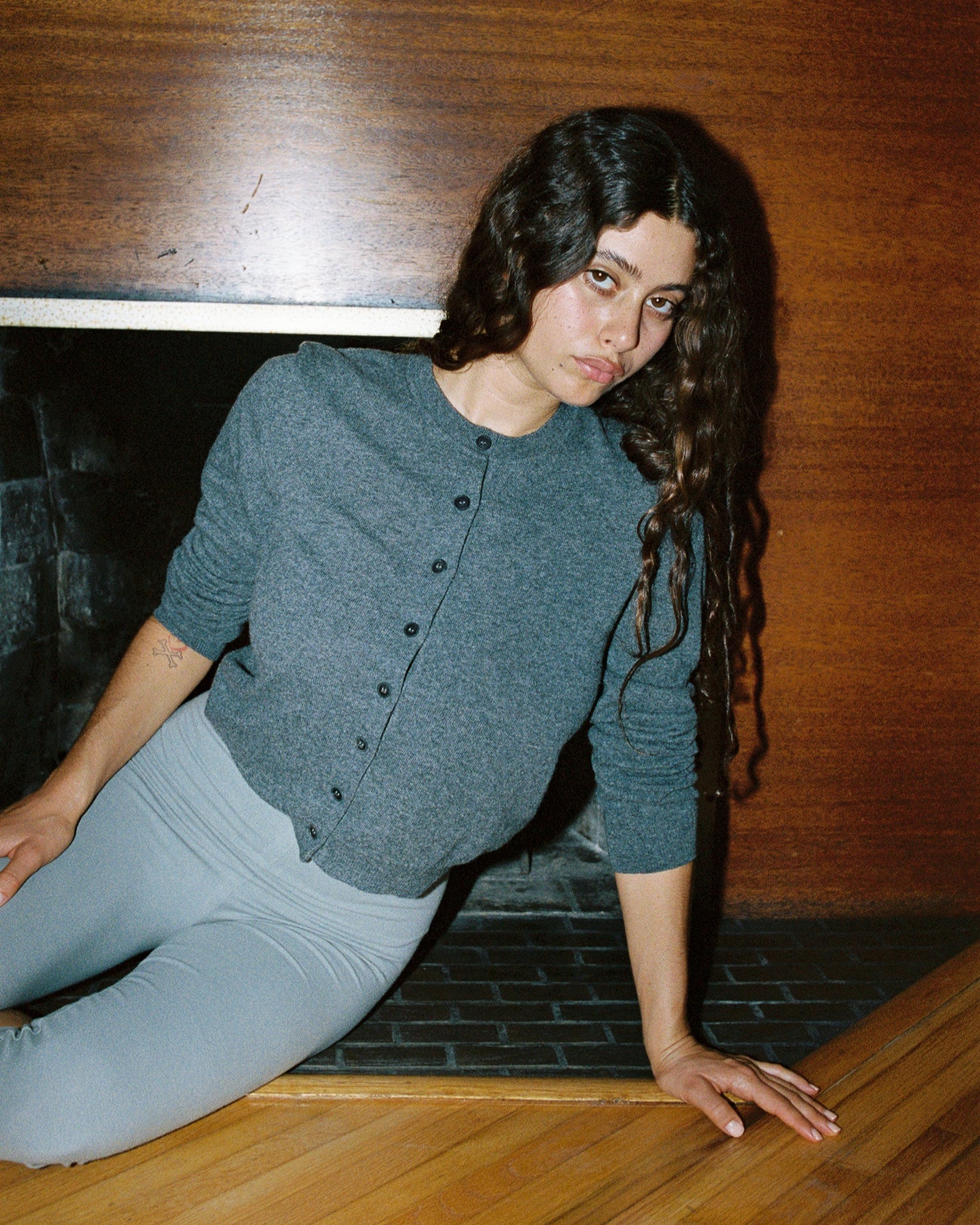 Cardigan Tricot x Gil Rodriguez Gris