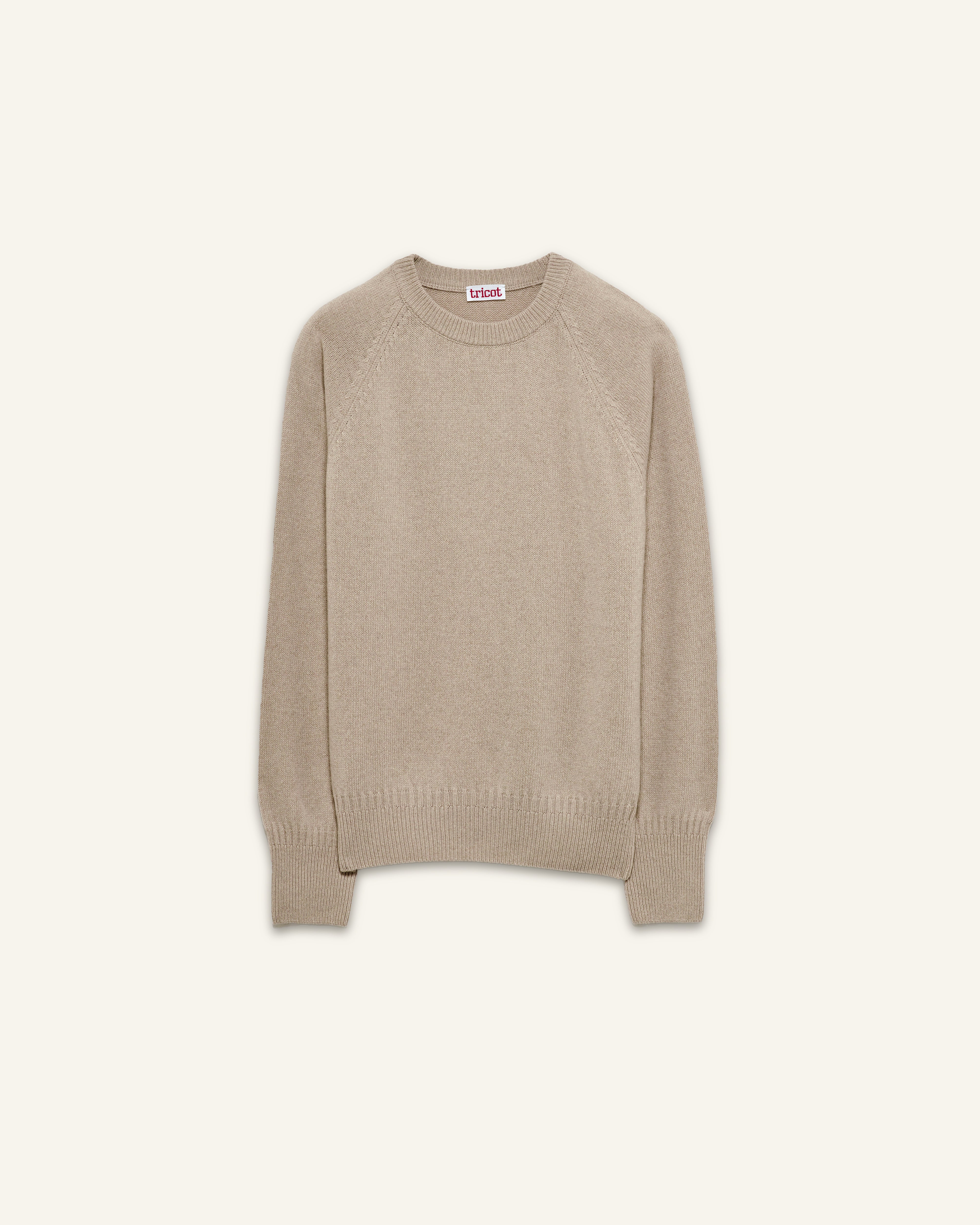 Women's Sand crewneck cashmere