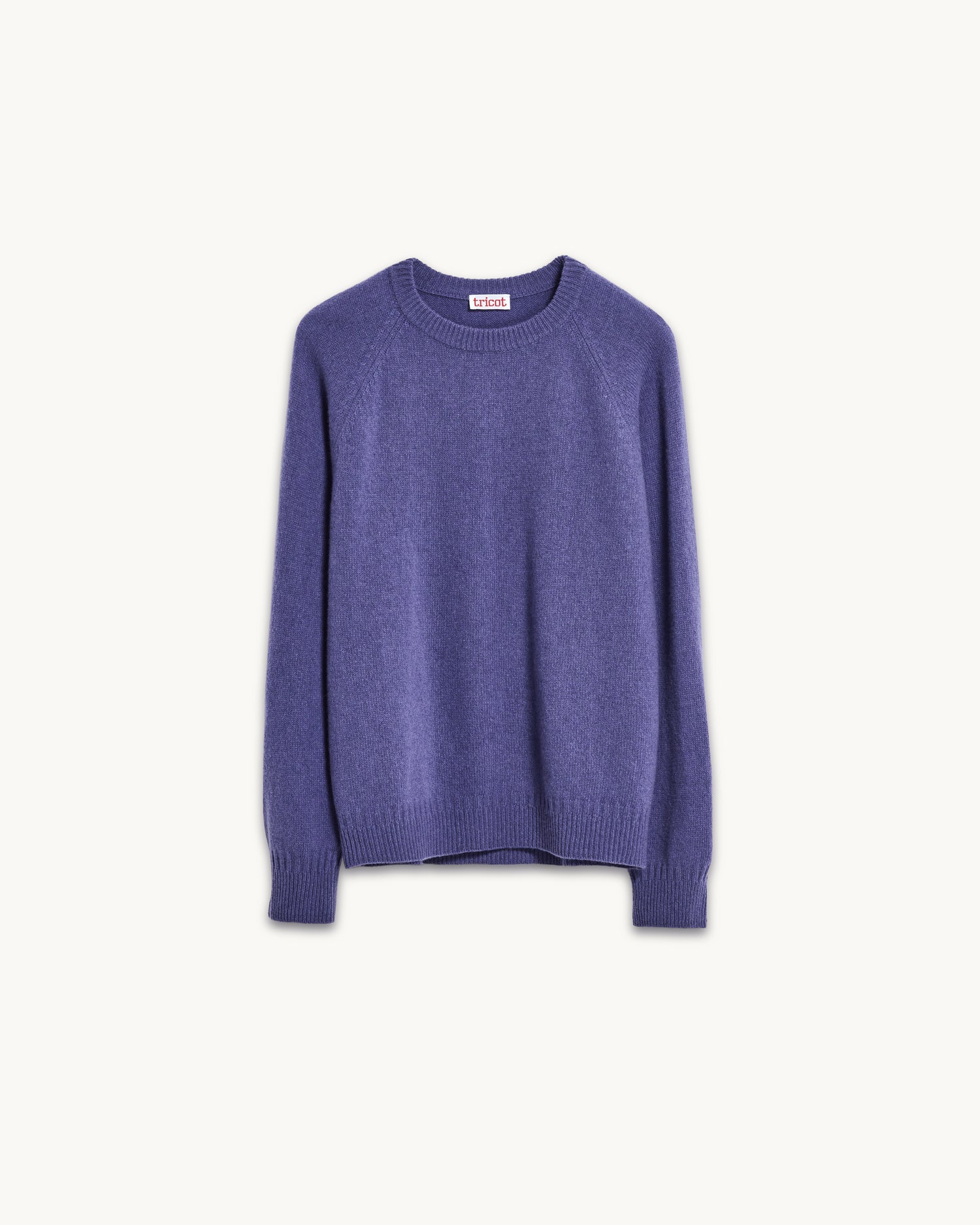 Women's Crewneck cashmere sweater in Purple