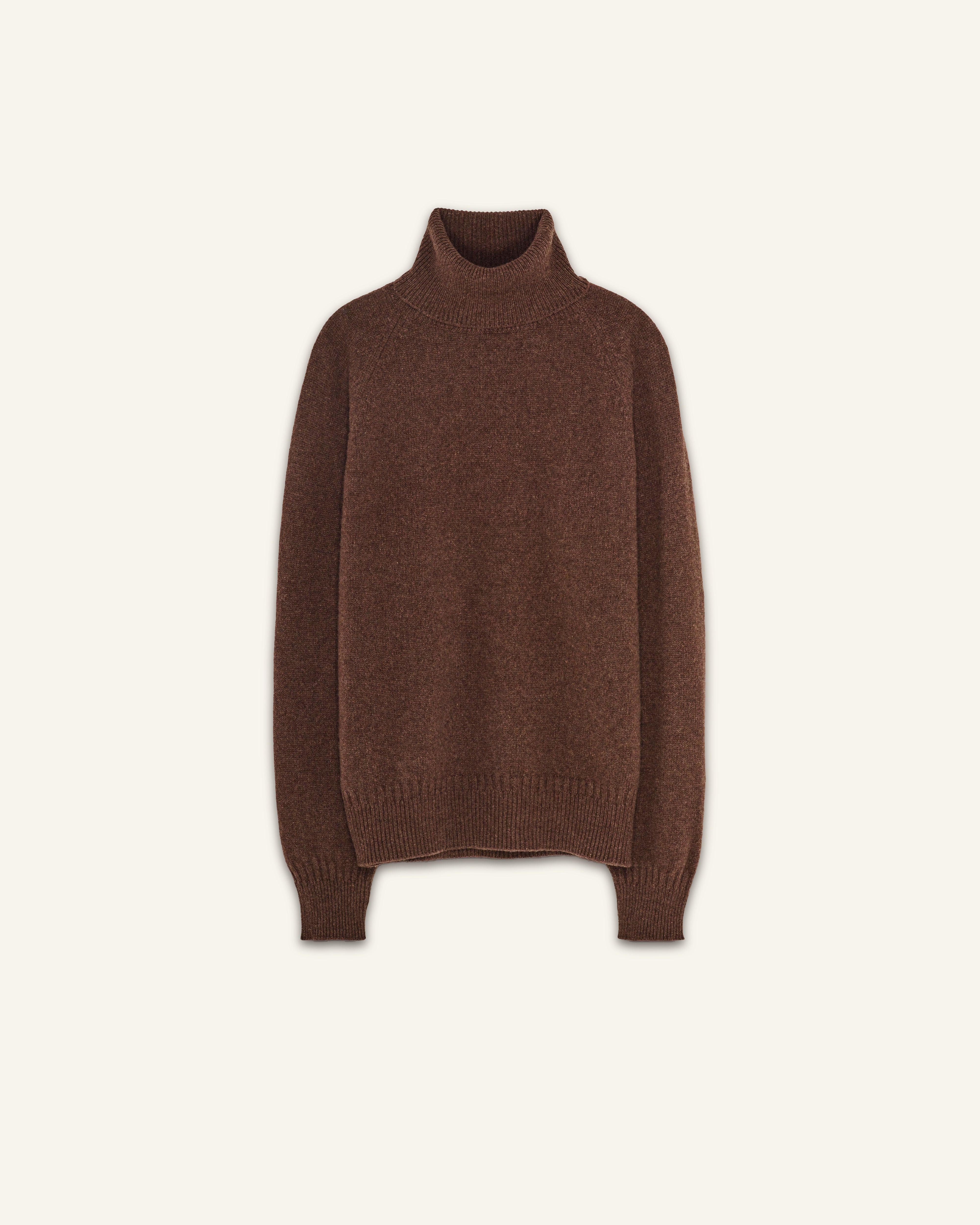 Marmotta Men's Cashmere Turtleneck