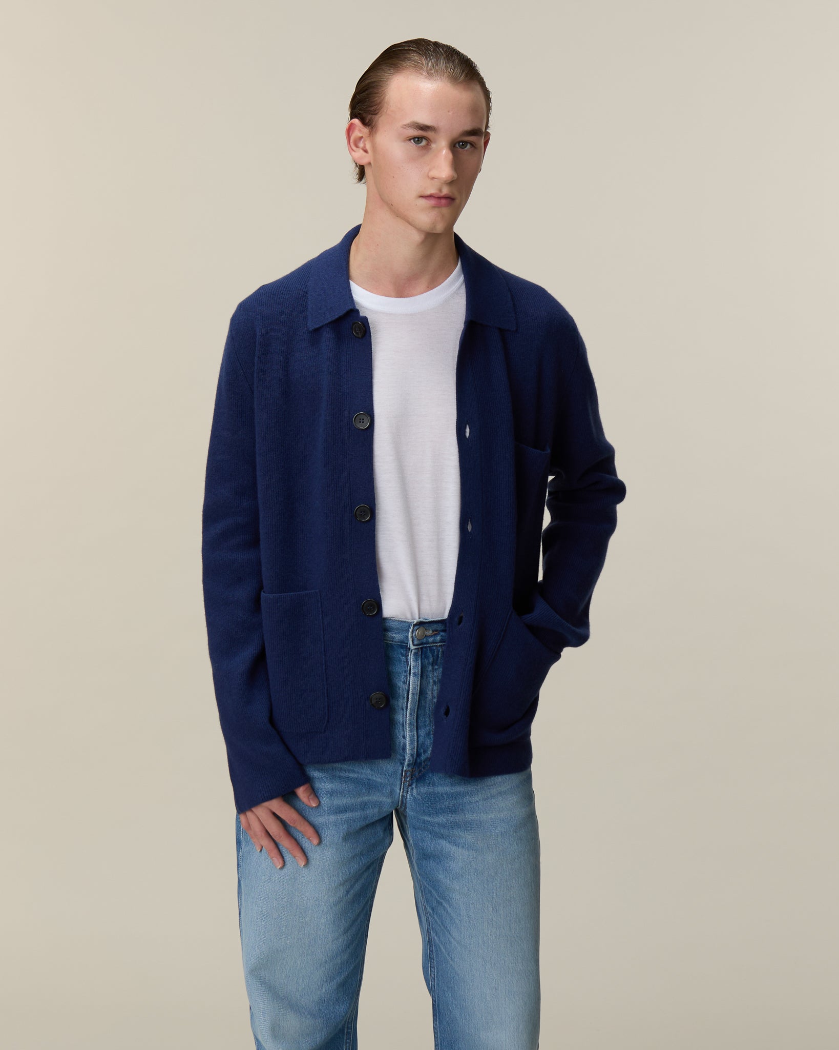 Indigo Men's Worker Jacket