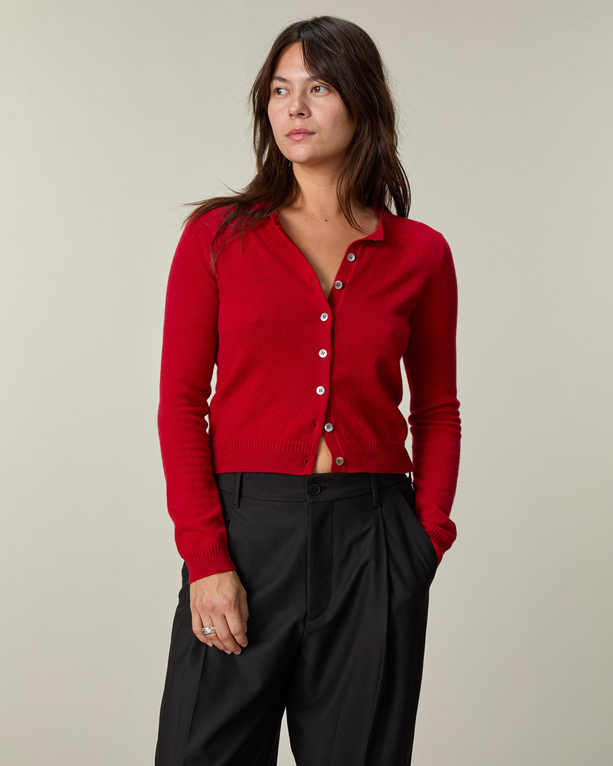 Cardigan Tricot x Gil Rodriguez Rouge