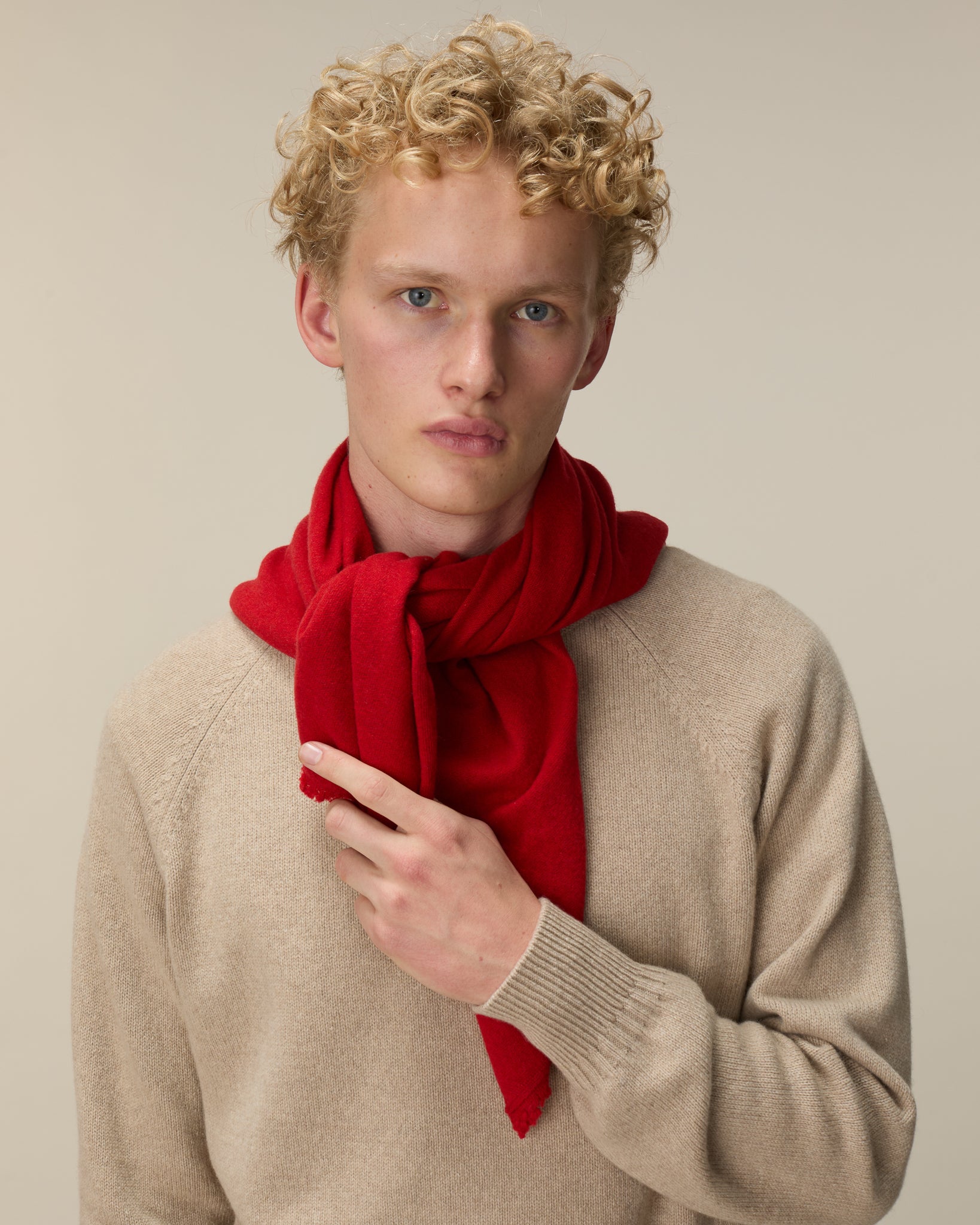 Bandana Tricot x Gil Rodriguez Homme Rouge