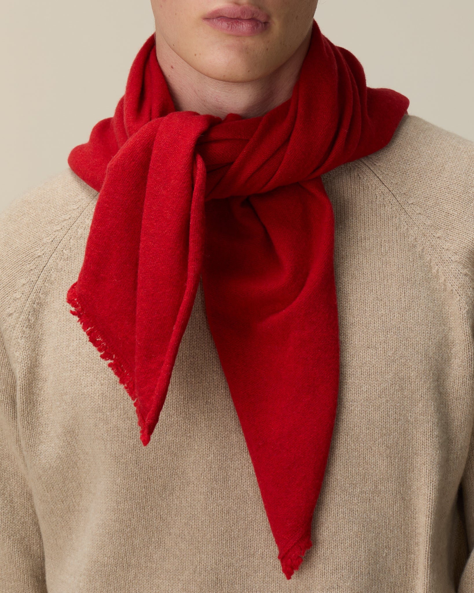 Bandana Tricot x Gil Rodriguez Homme Rouge