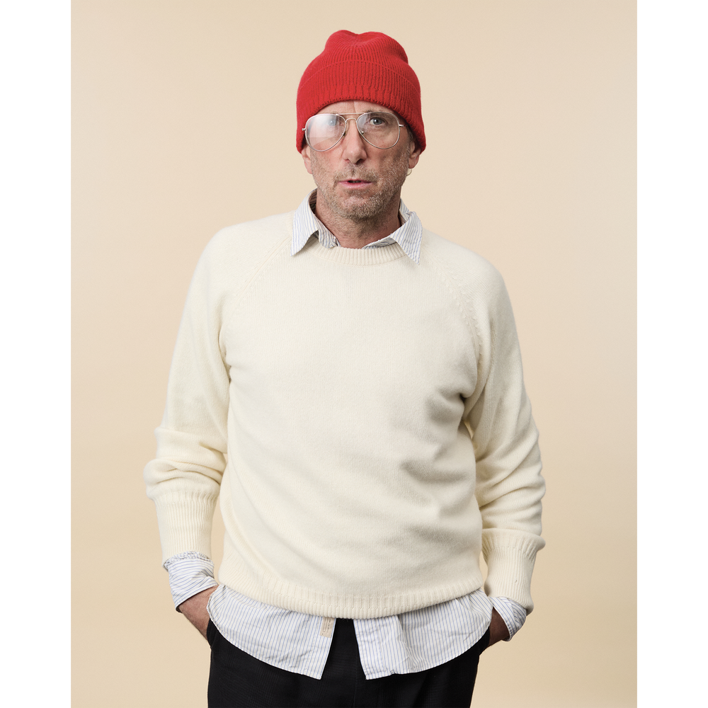 Men's Red Cashmere hat