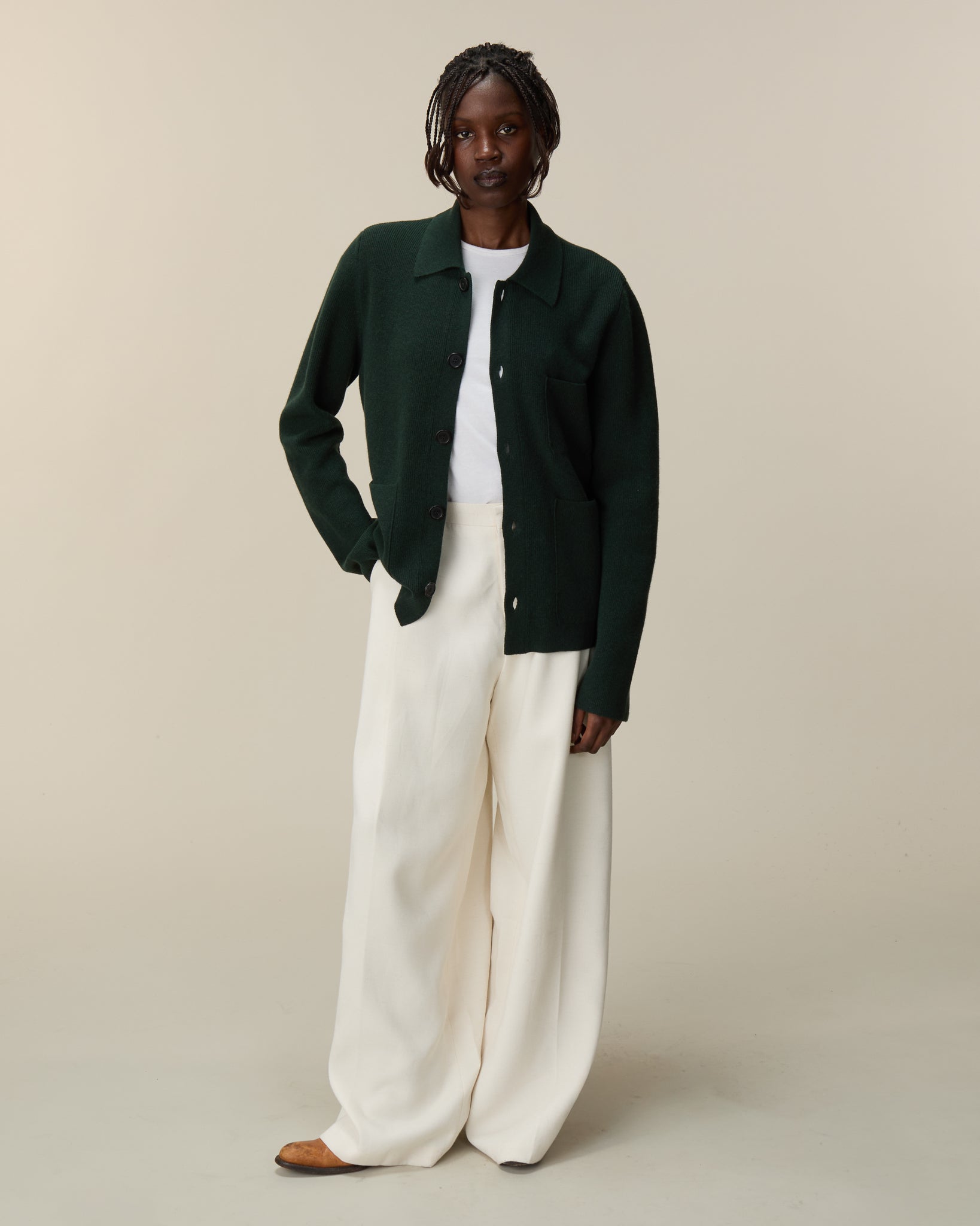 Women's Pine Green Worker Jacket
