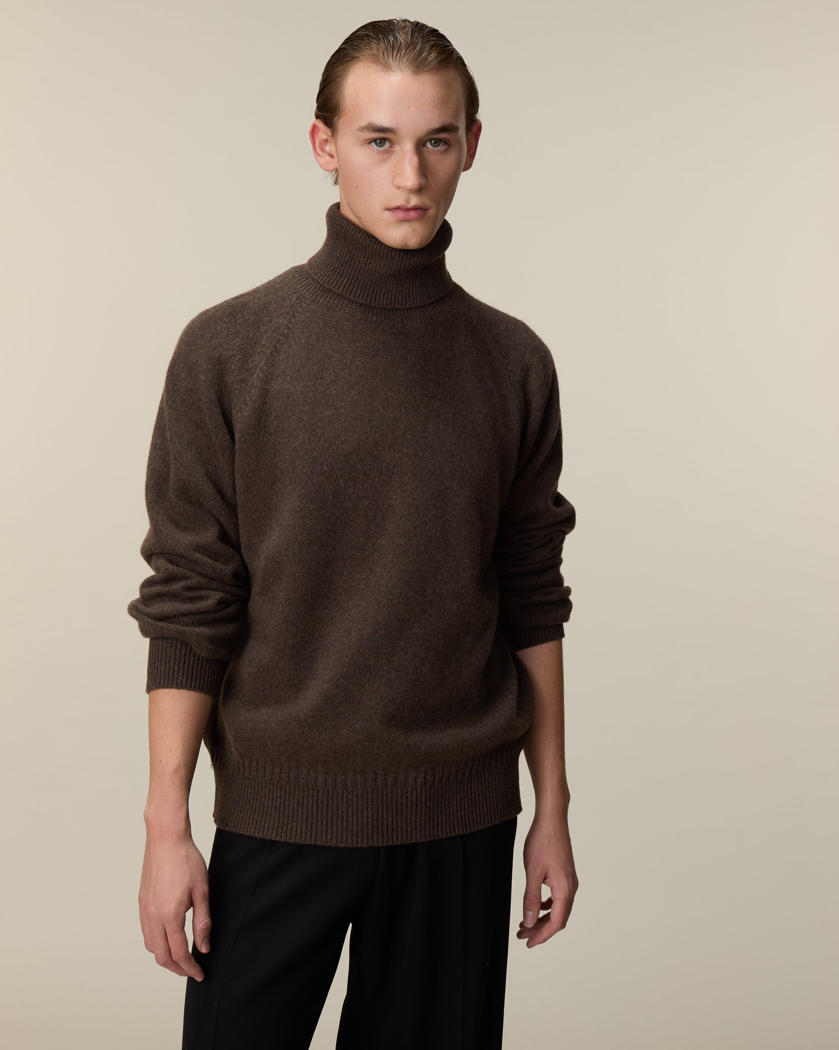 Col roulé en cachemire Marmotta Homme