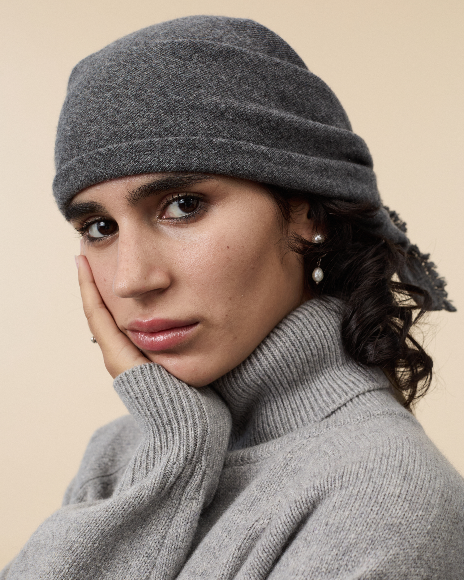 Women Grey Tricot x Gil Rodriguez Bandana 