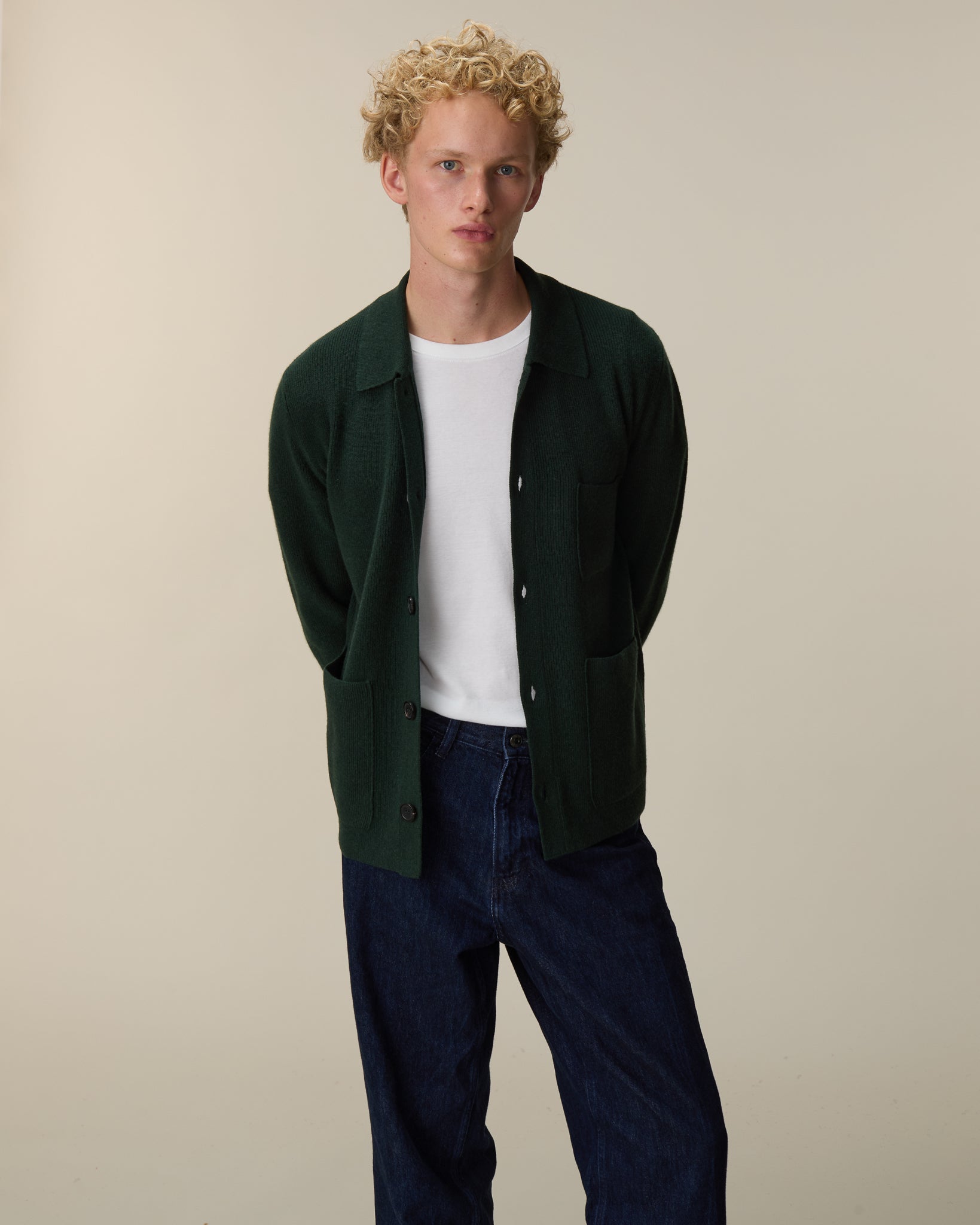 Men's Pine Green Worker Jacket