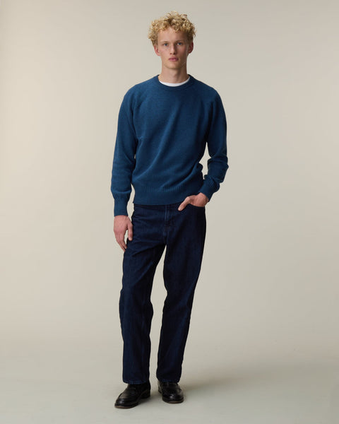 WIND AND SEA COTTON CASHMERE KNIT ネイビーXL Men's Ocean Cashmere Crew Neck | Tricot
