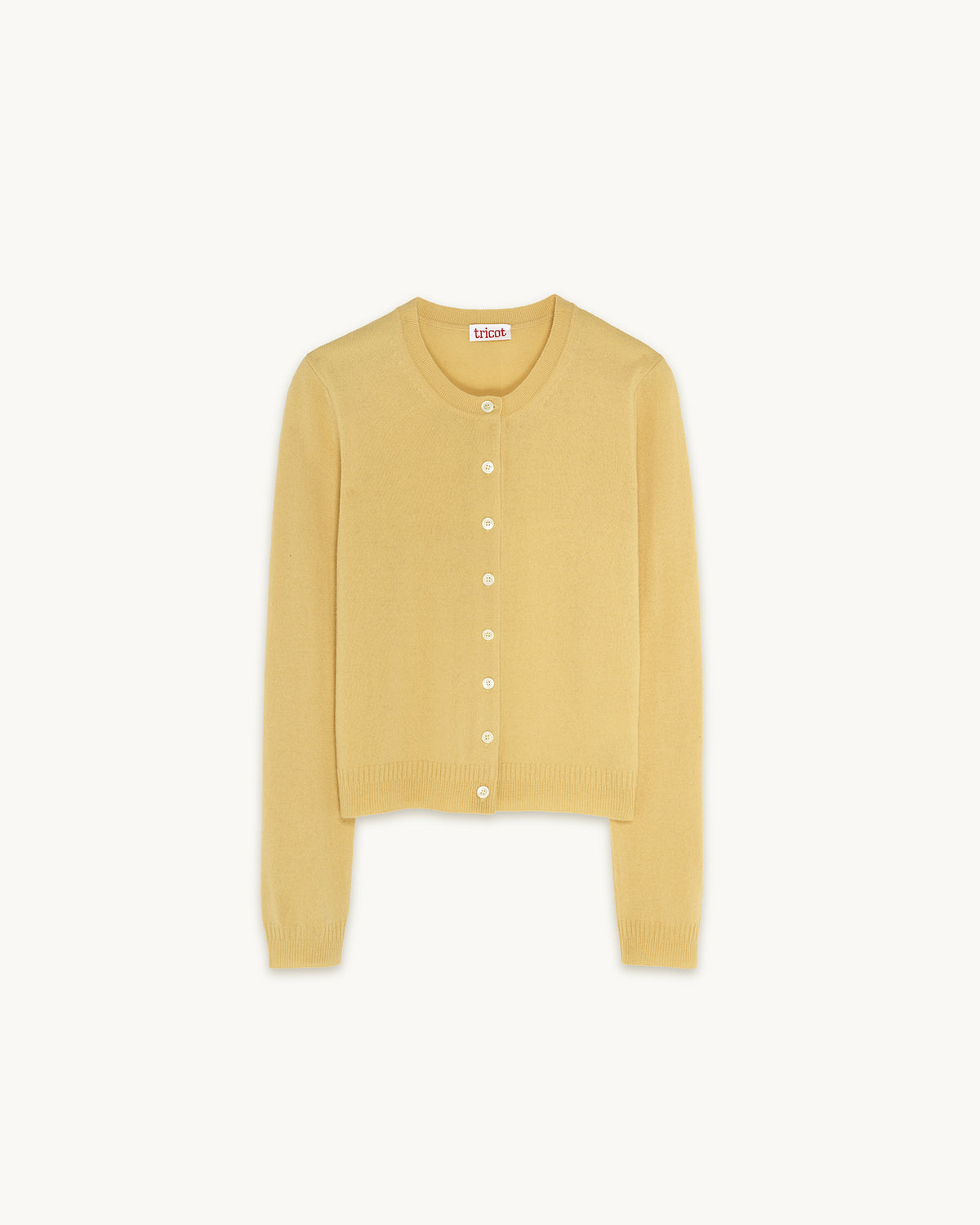Women's Maize Cropped Cardigan