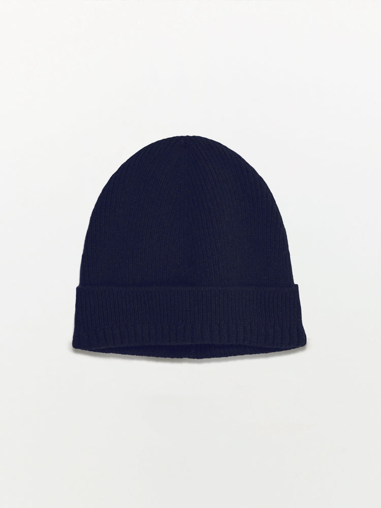 Men's Navy Cashmere hat