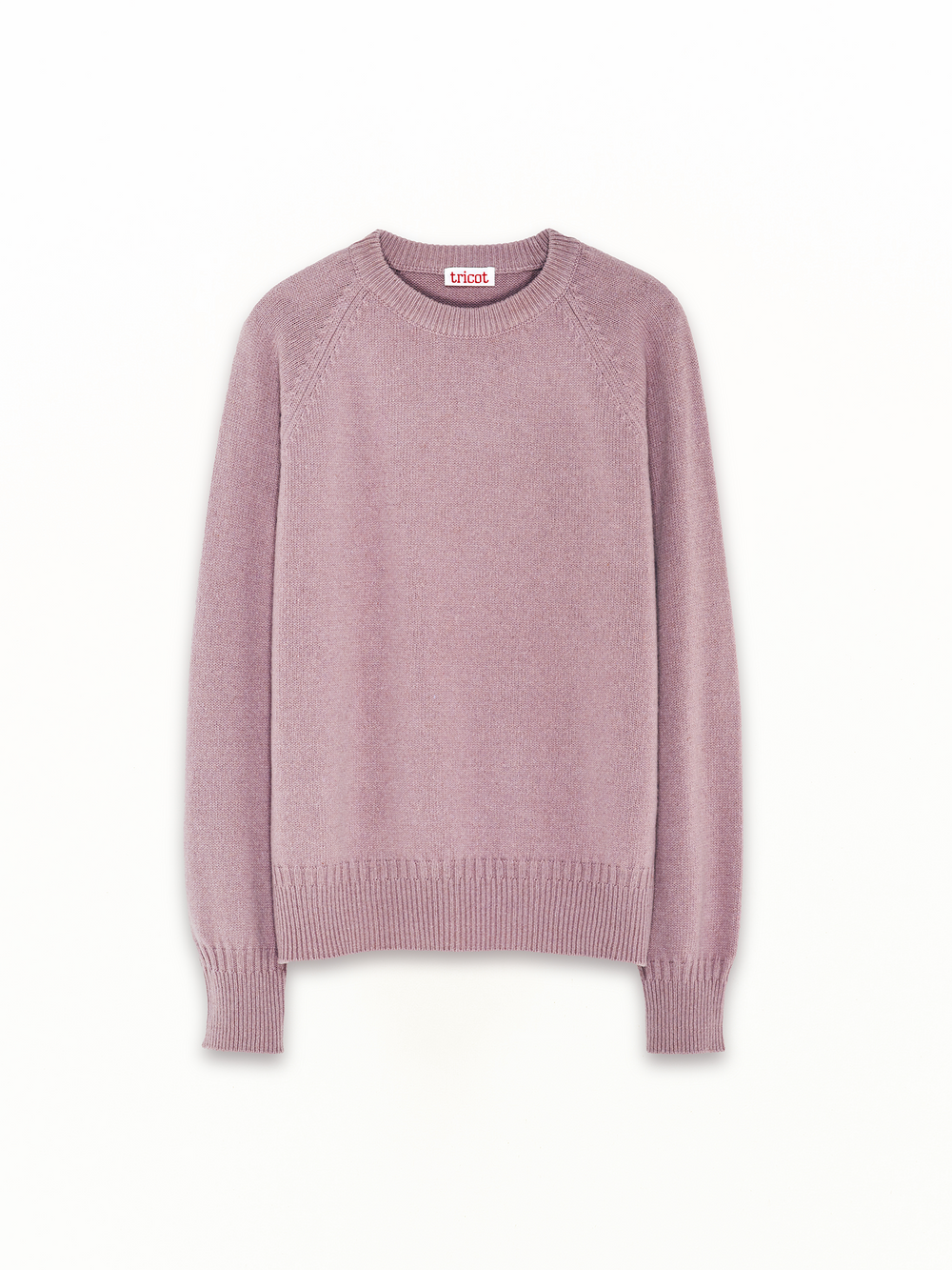 Col rond en cachemire Pink Homme