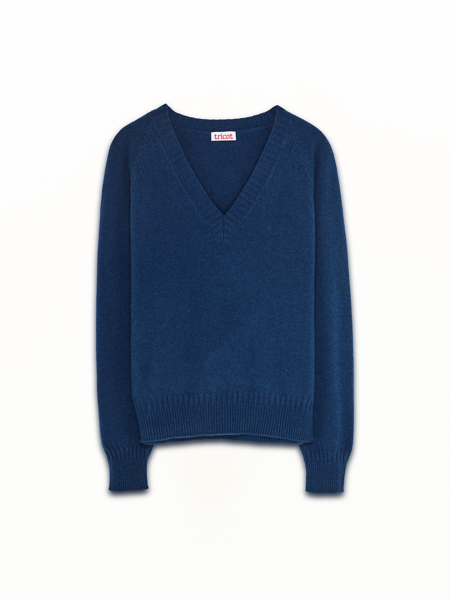 Men's Ocean Cashmere V-Neck