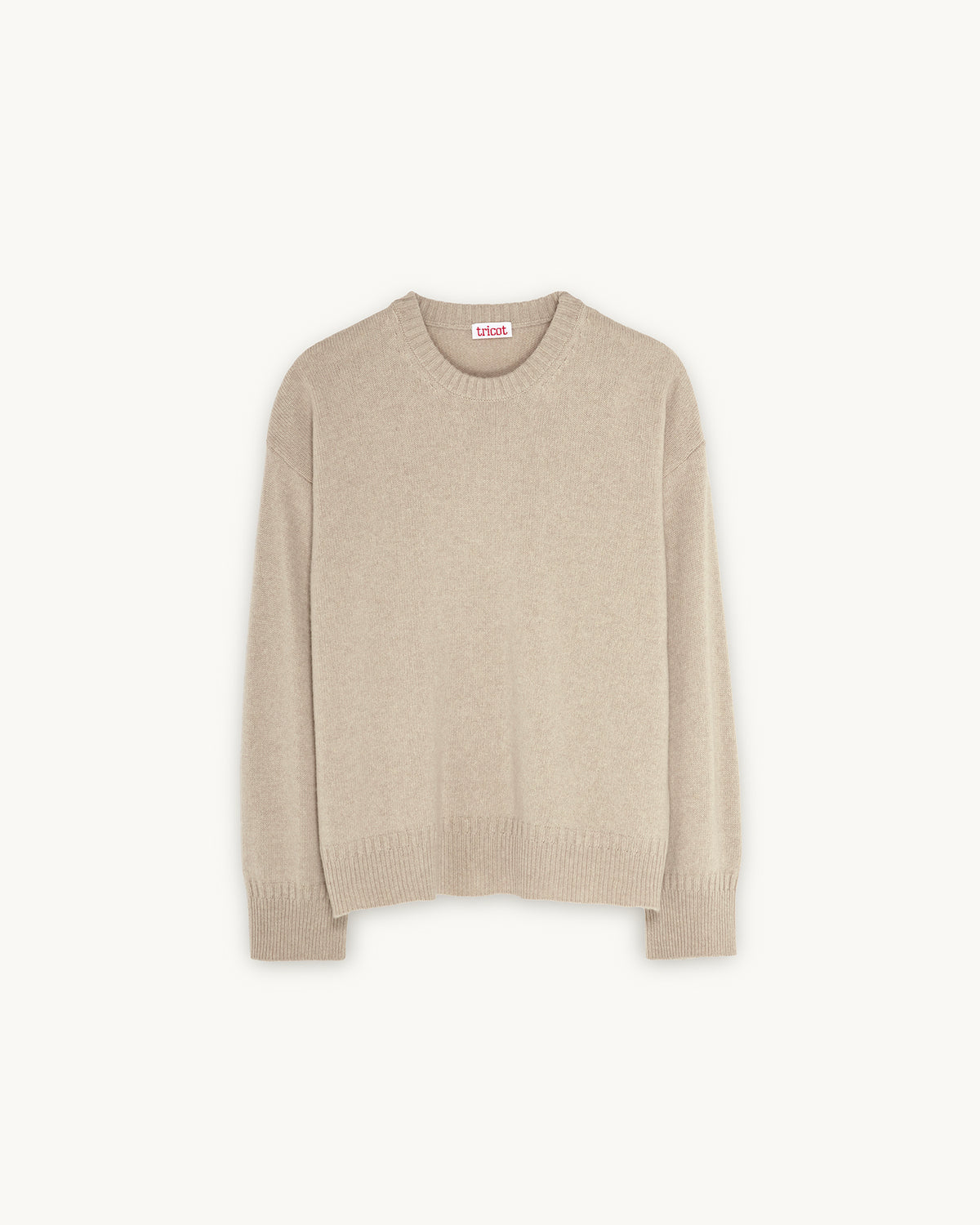 Oversized Crewneck Sand Men