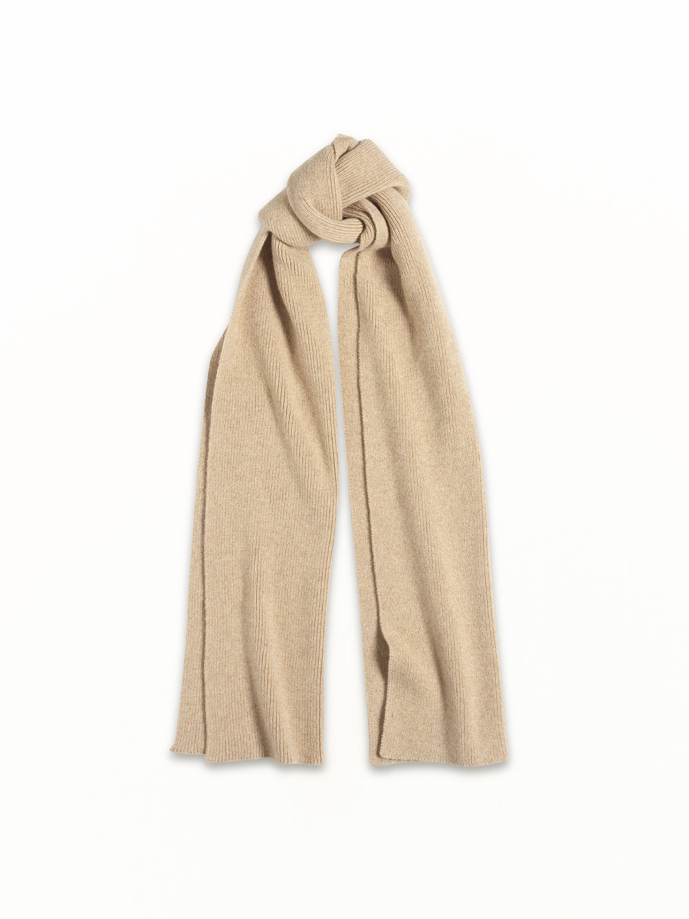 Women's Sand Cashmere Scarf