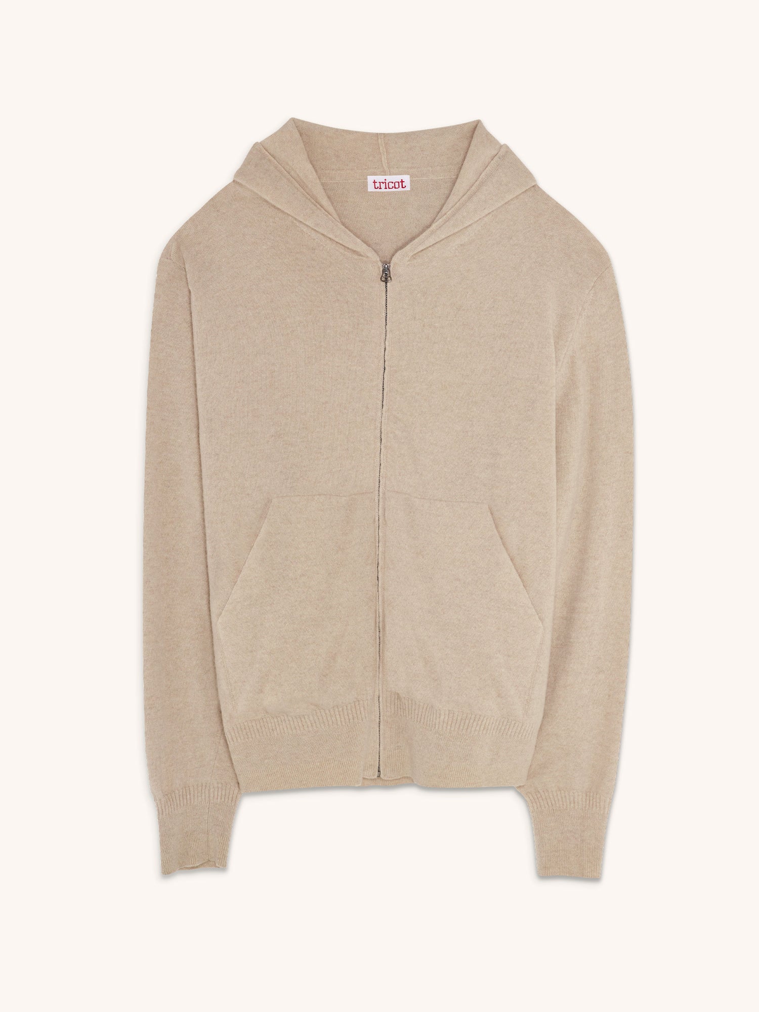 Sand lightweight cashmere hoodie 