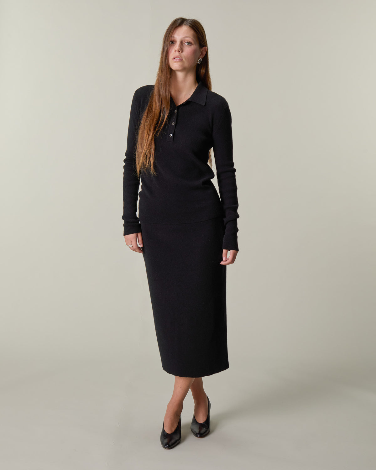 Jupe Tricot x Lié Studio Femme Noir