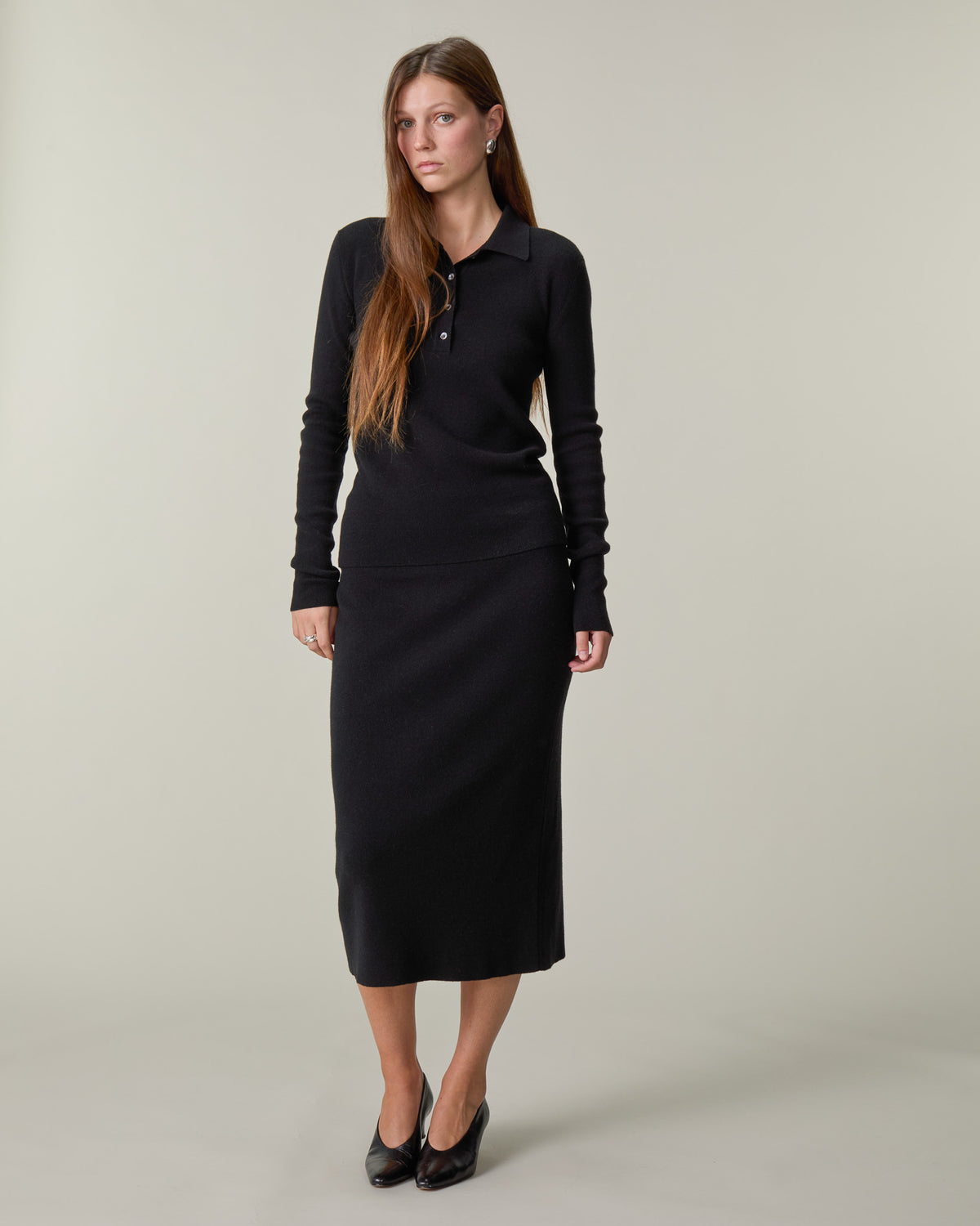 Jupe Tricot x Lié Studio Femme Noir