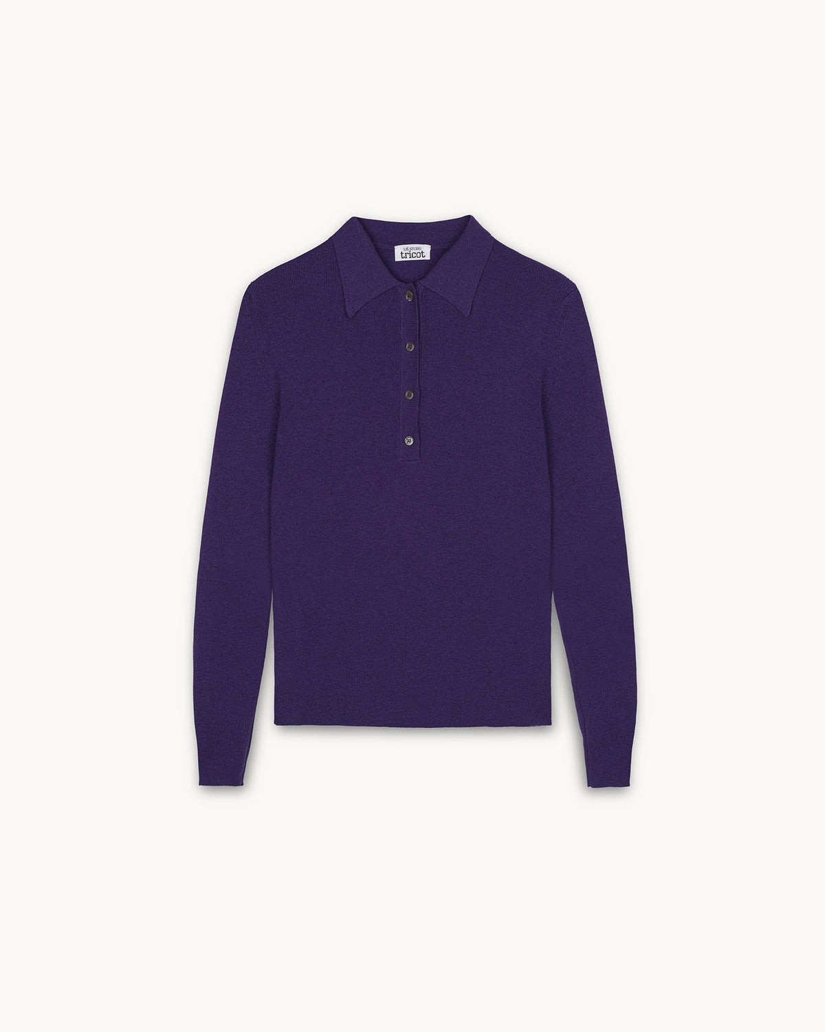 Women's Polo Tricot x Lié Studio Purple