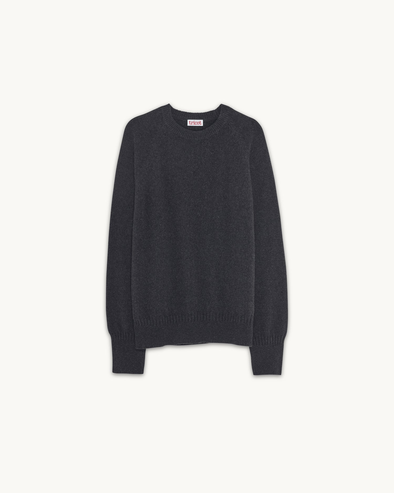 Women's Dark gray Crewneck cashmere sweater 
