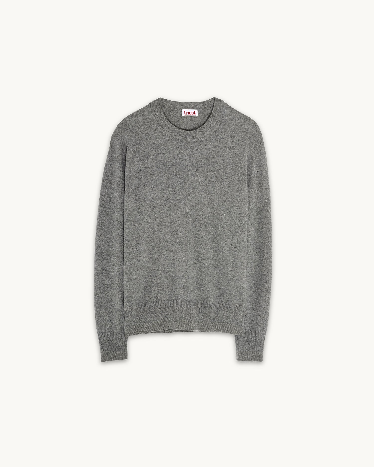 Women’s Lightweight Cashmere Crewneck – Grey