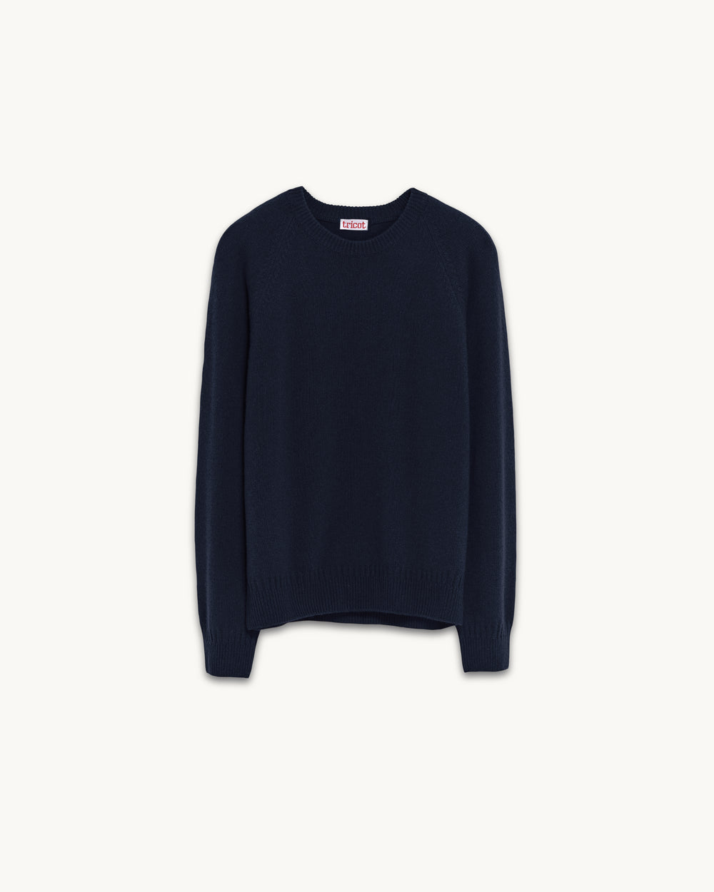 Women's cashmere crewneck sweater in Dark navy