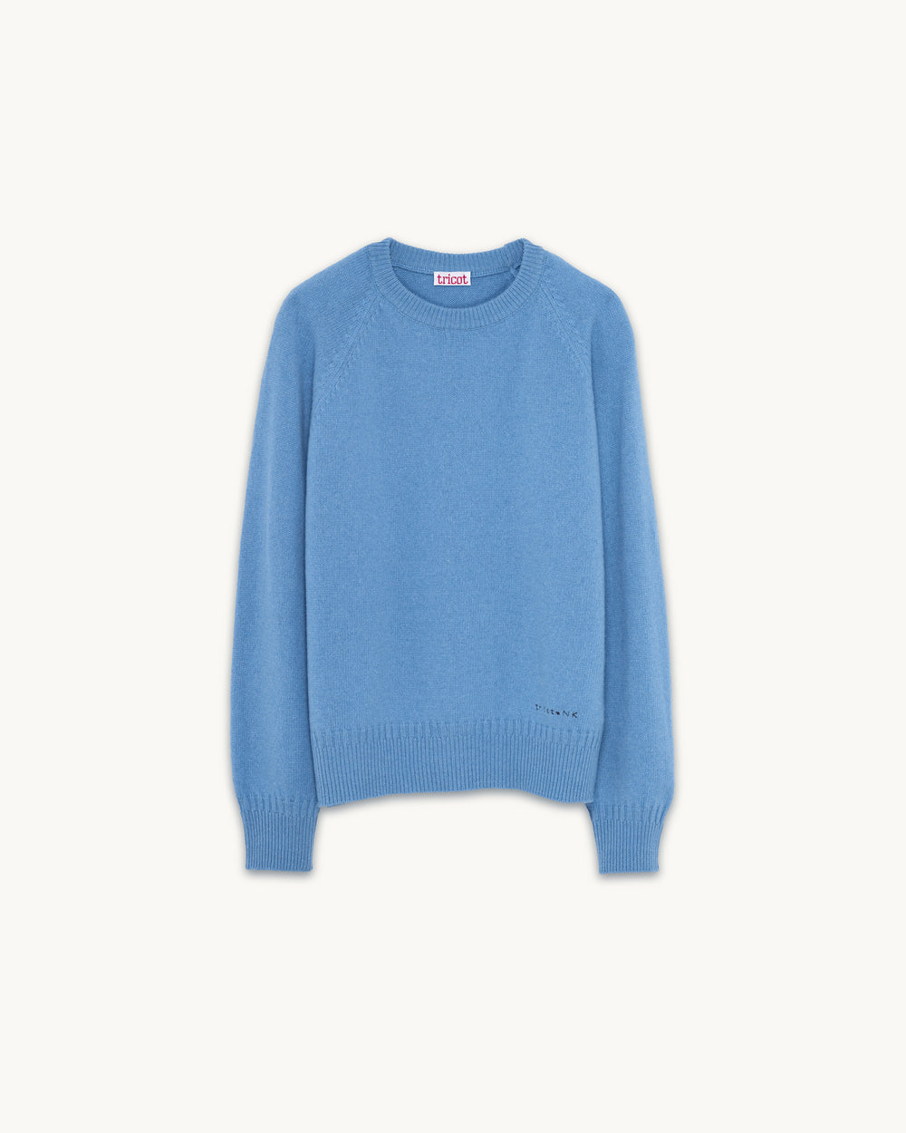 Women's Nina's blue Cashmere crewneck