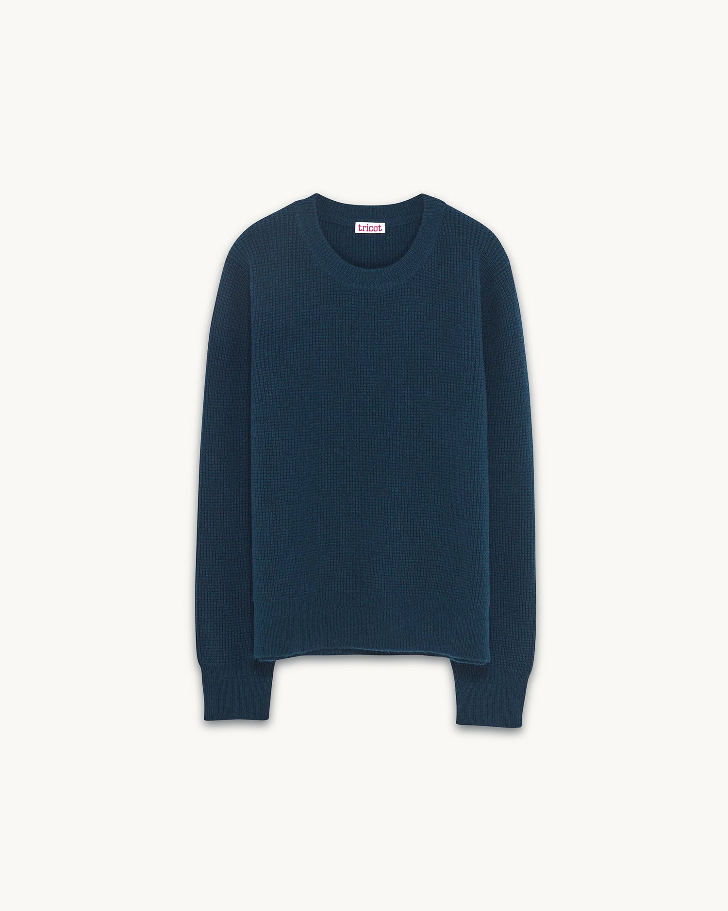 Men's ocean wool & Cashmere crewneck