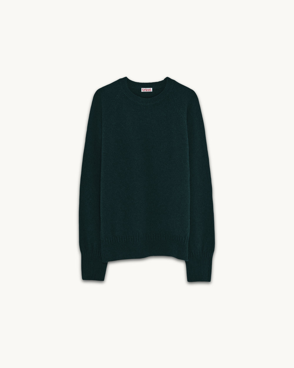 Crewneck cashmere sweater Green Women
