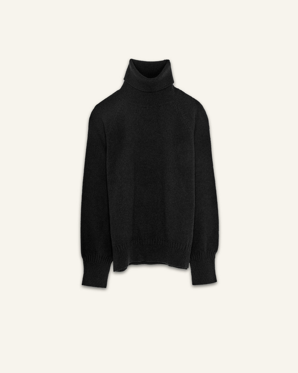 Men's Black Cashmere turtleneck