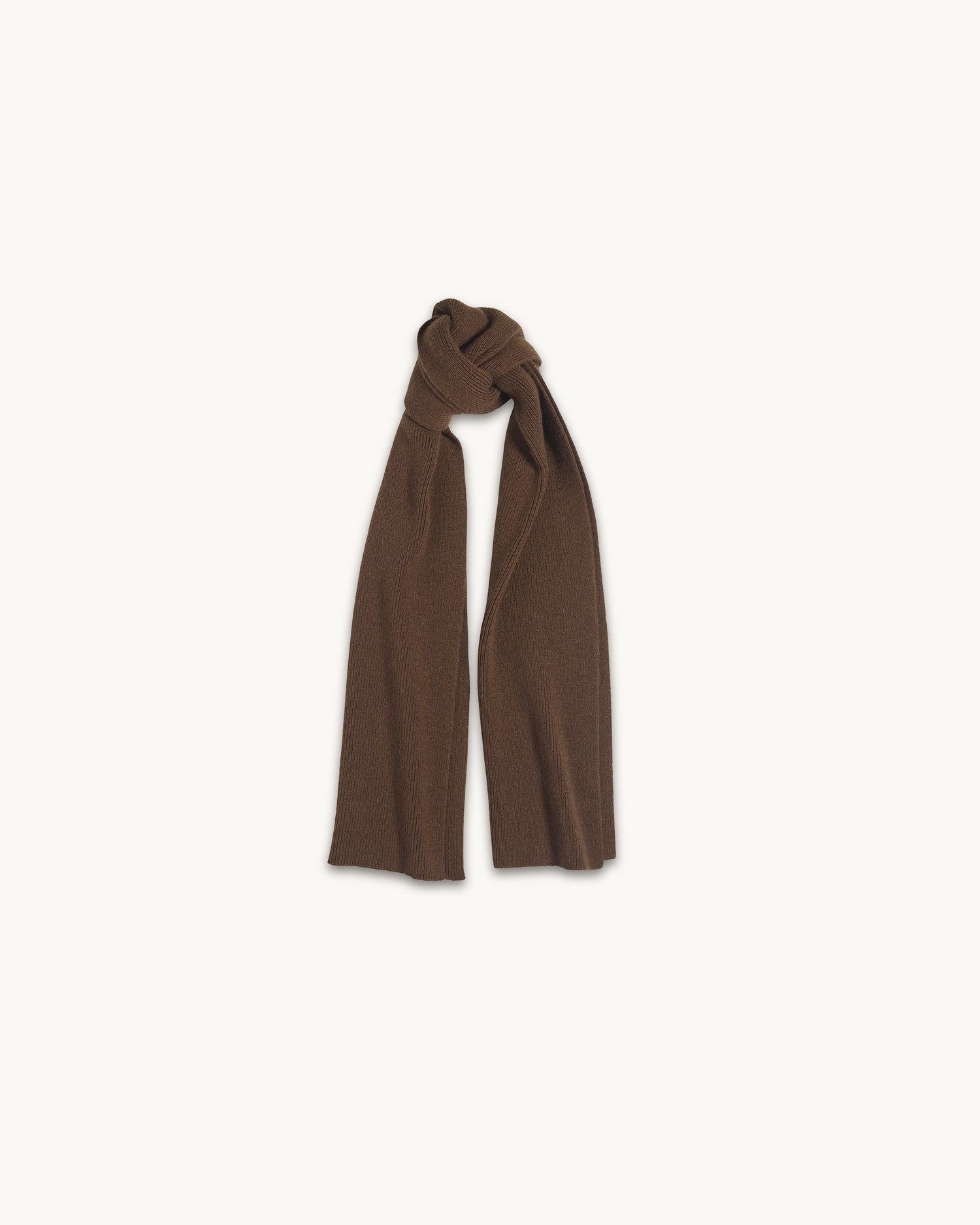 Brown Tricot x Sabah Men's Cashmere Scarf