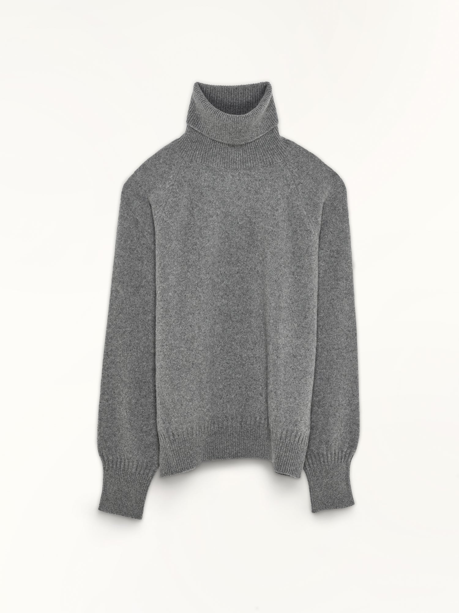 Women's Gray Cashmere turtleneck 