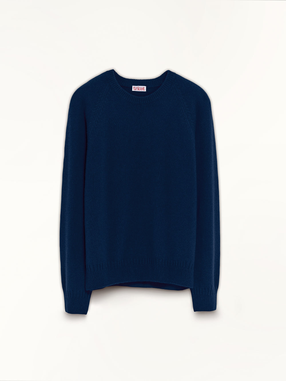 Men's cashmere crewneck sweater in Navy blue