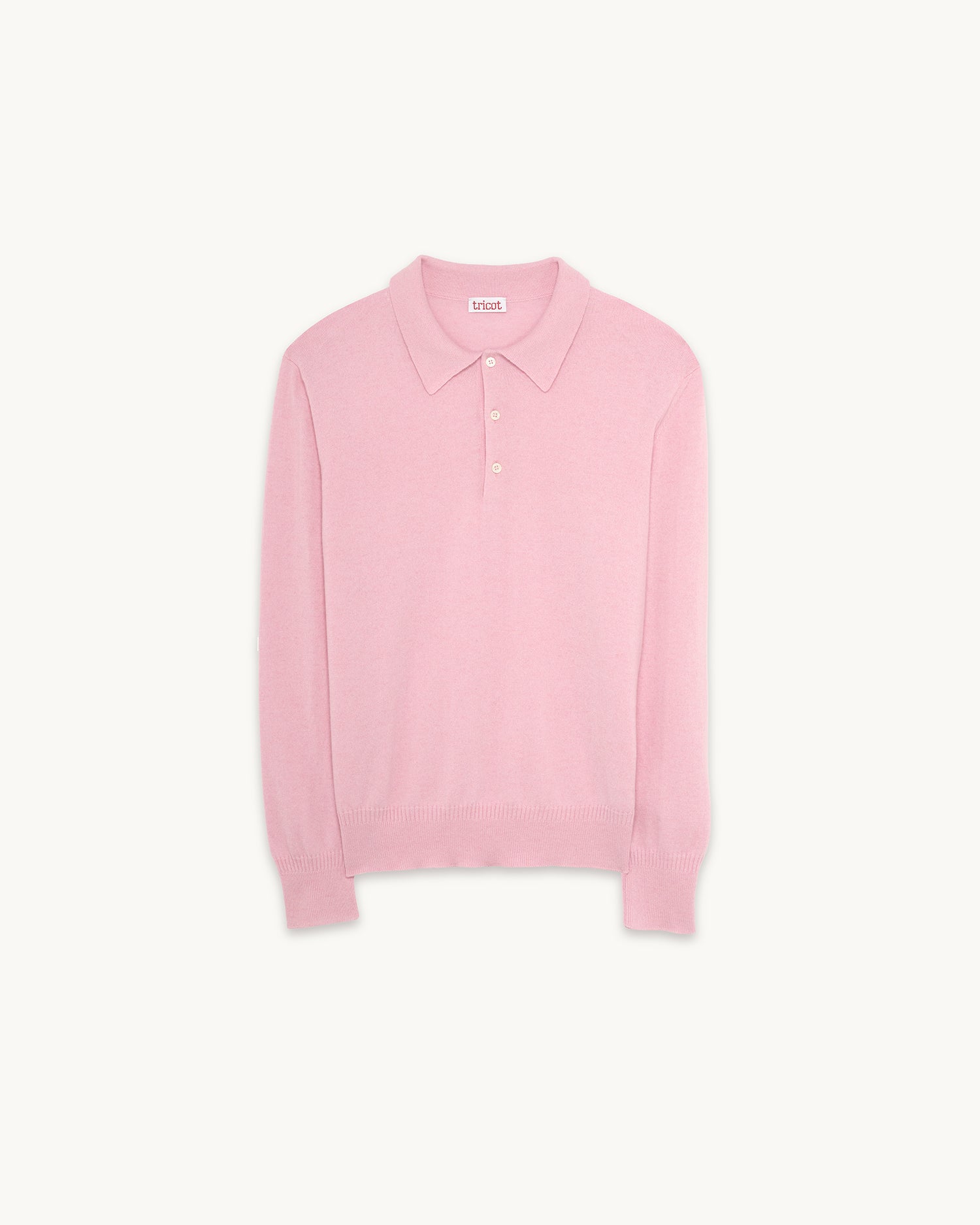 Women's Lightweight Pink Cashmere Polo