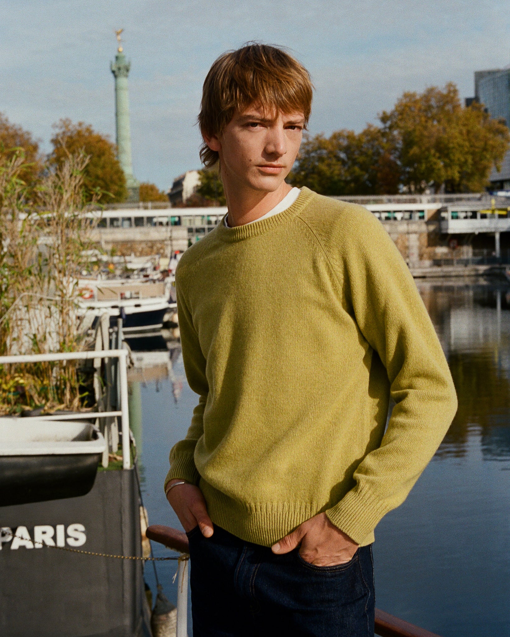 Tricot x Sabah Men's Cashmere Crew Neck