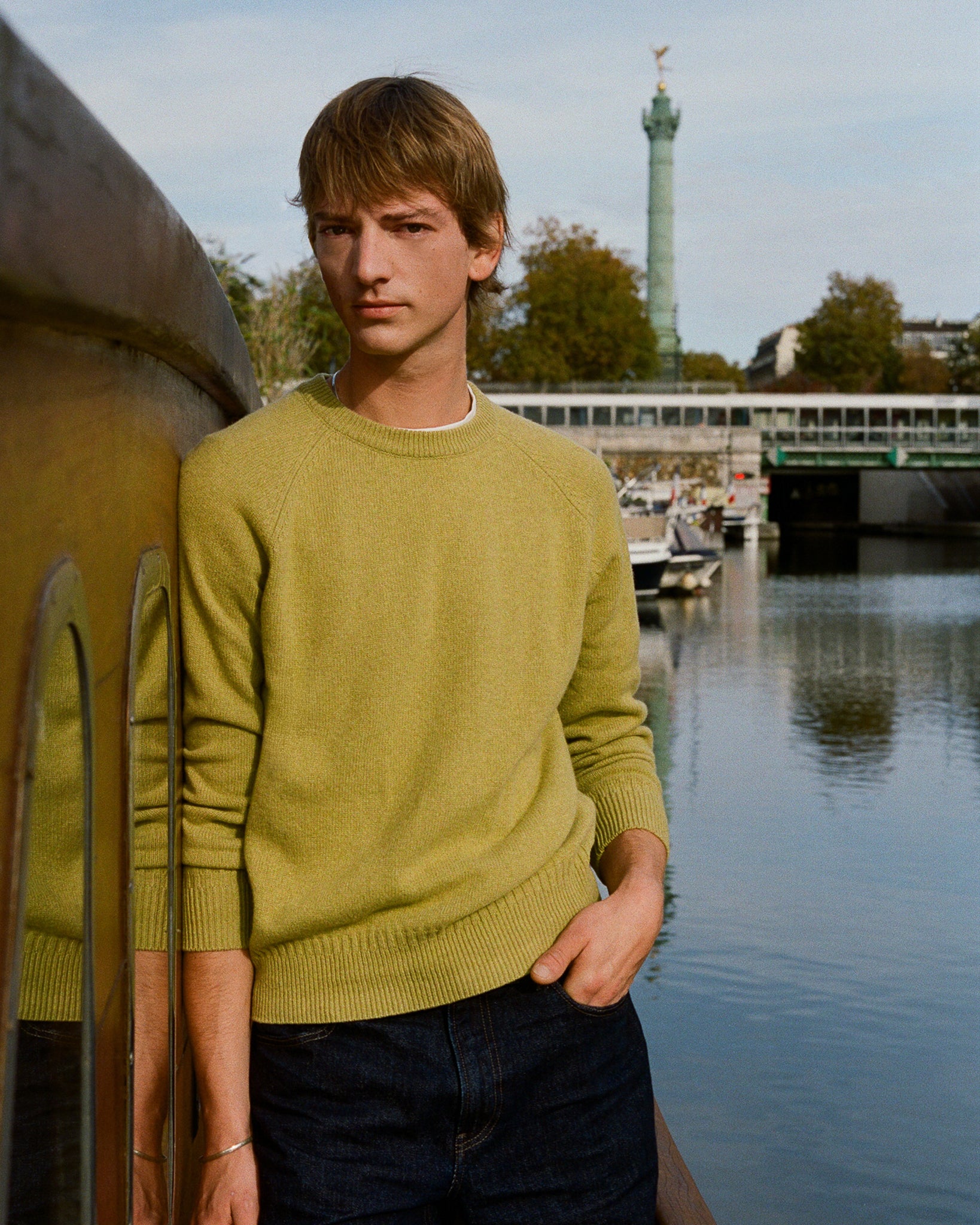 Tricot x Sabah Men's Cashmere Crew Neck