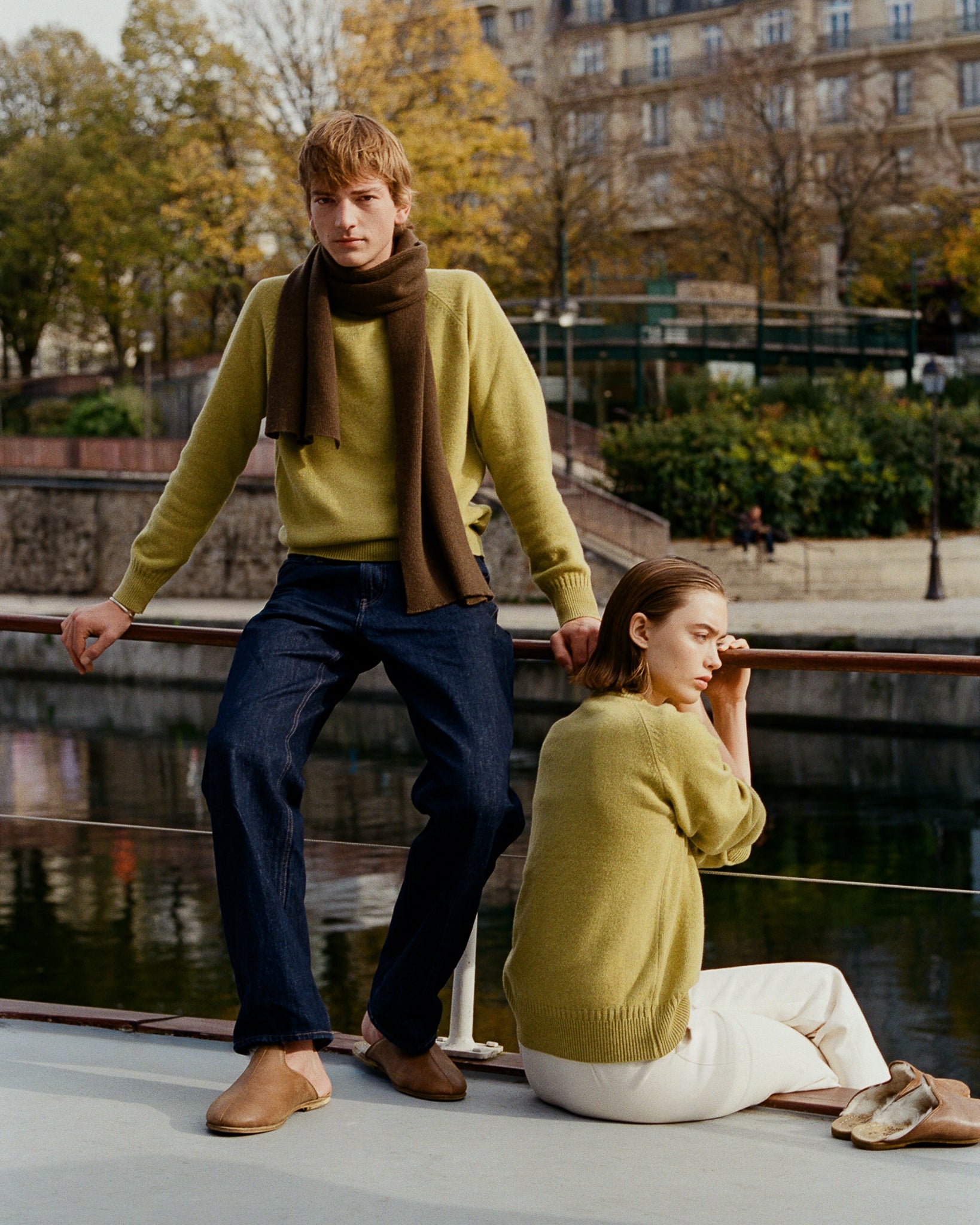 Tricot x Sabah Men's Cashmere Crew Neck