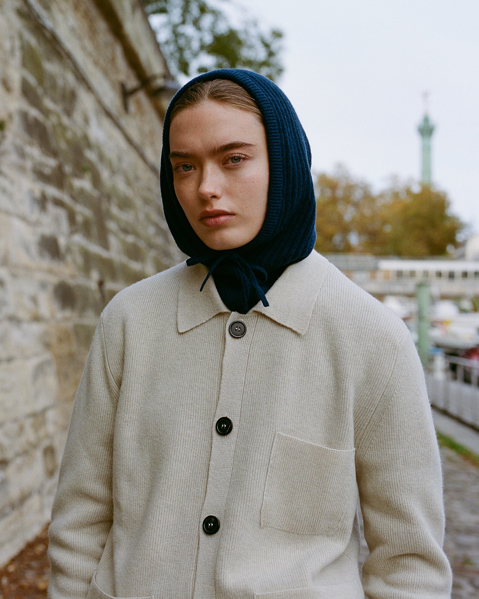 Marine Balaclava | Tricot