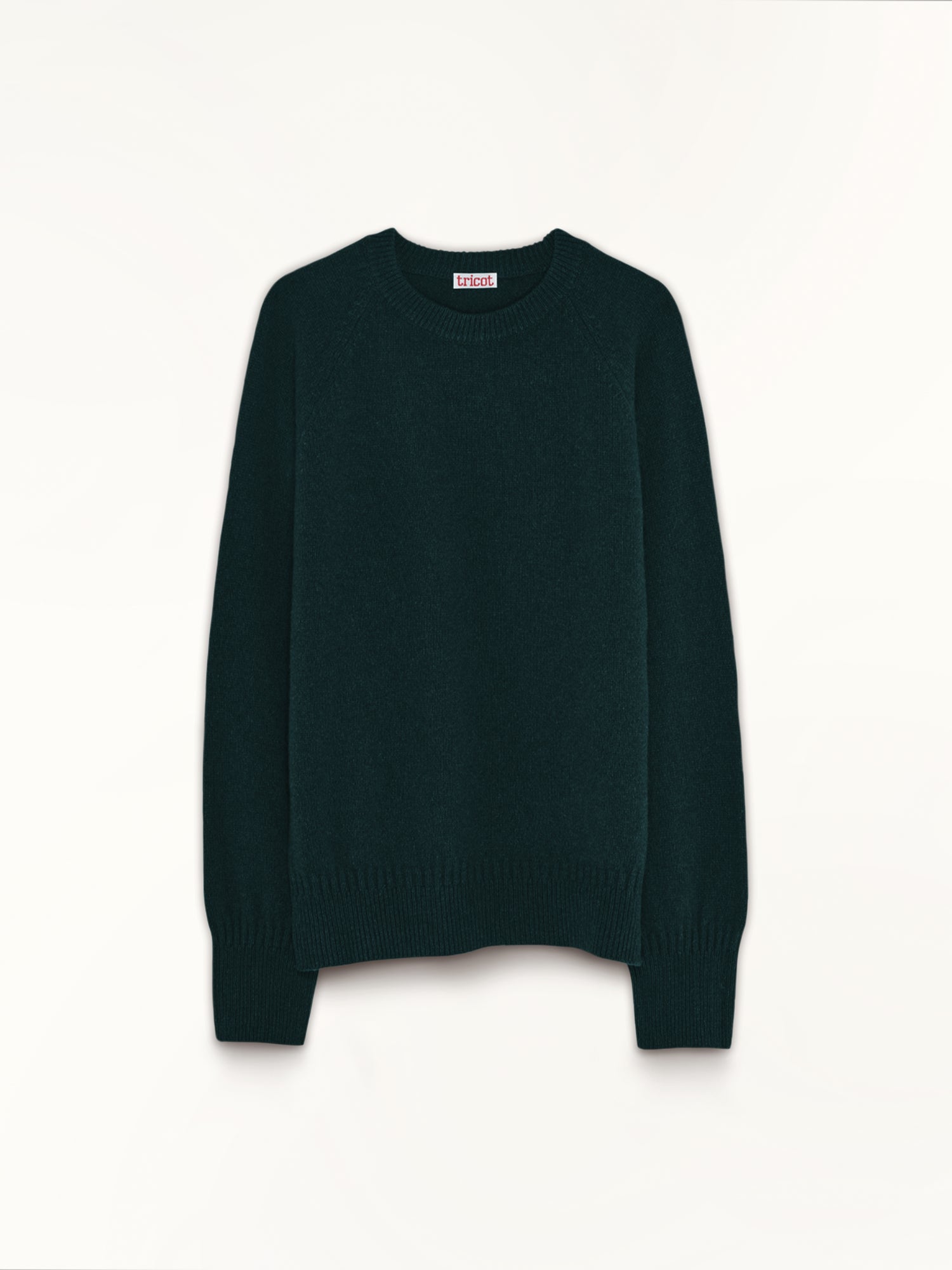 Men's cashmere crewneck sweater in Green