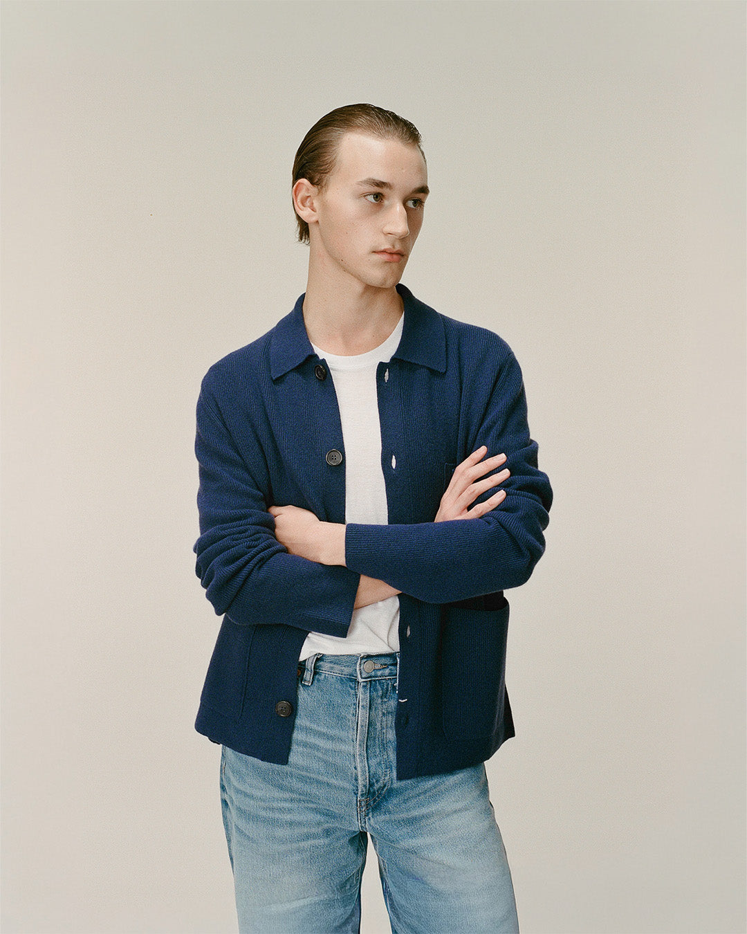 Indigo Men's Worker Jacket