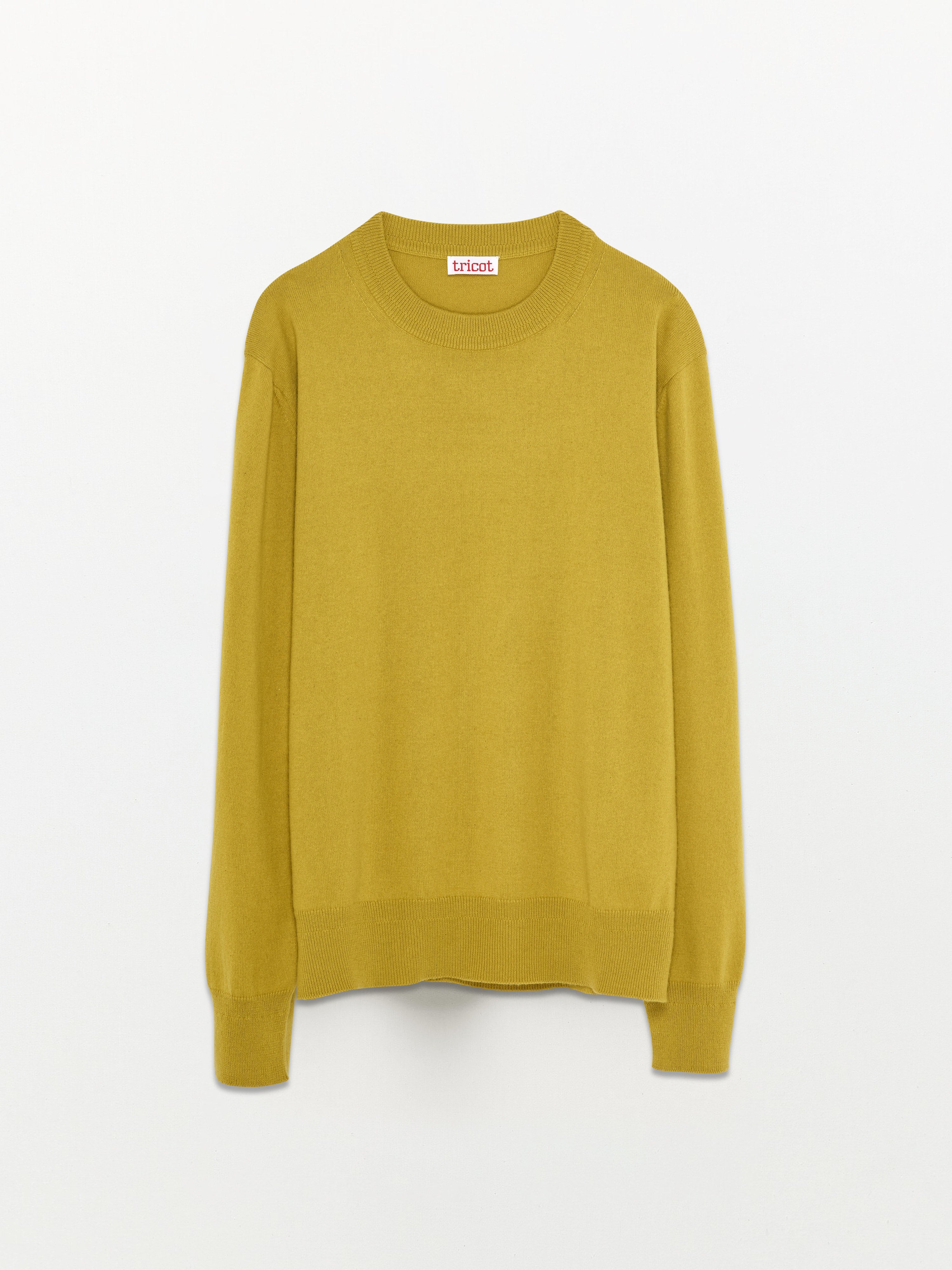 Women’s Yellow Recycled Cashmere & Cotton Sweater