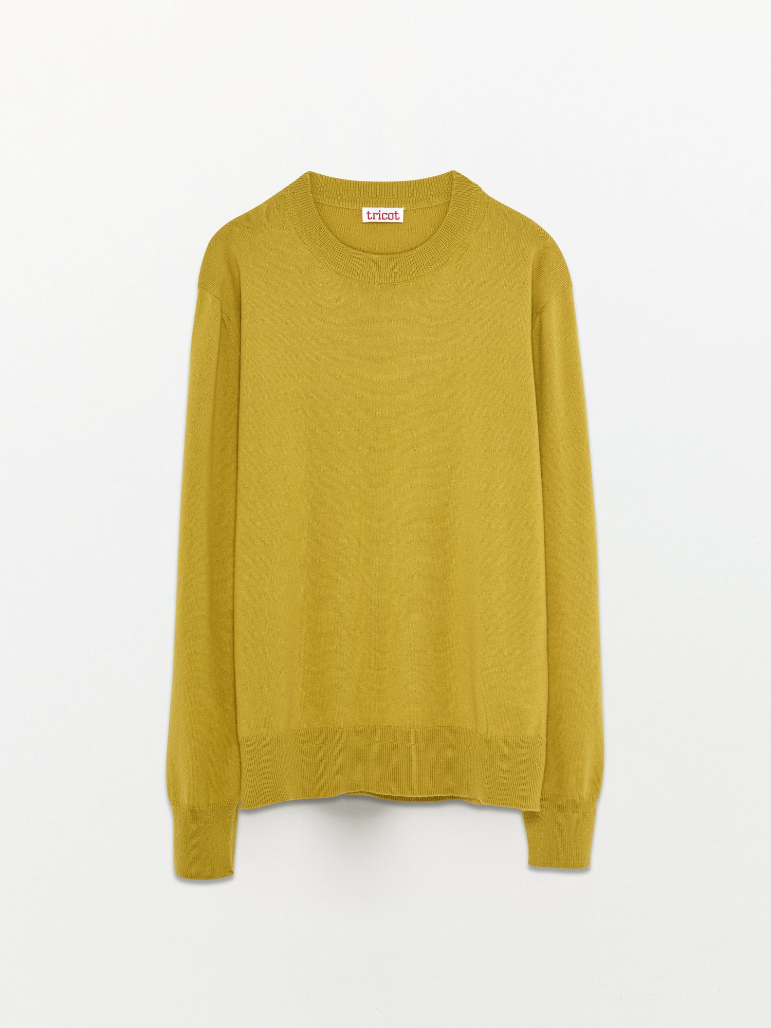 Women’s Yellow Recycled Cashmere & Cotton Sweater