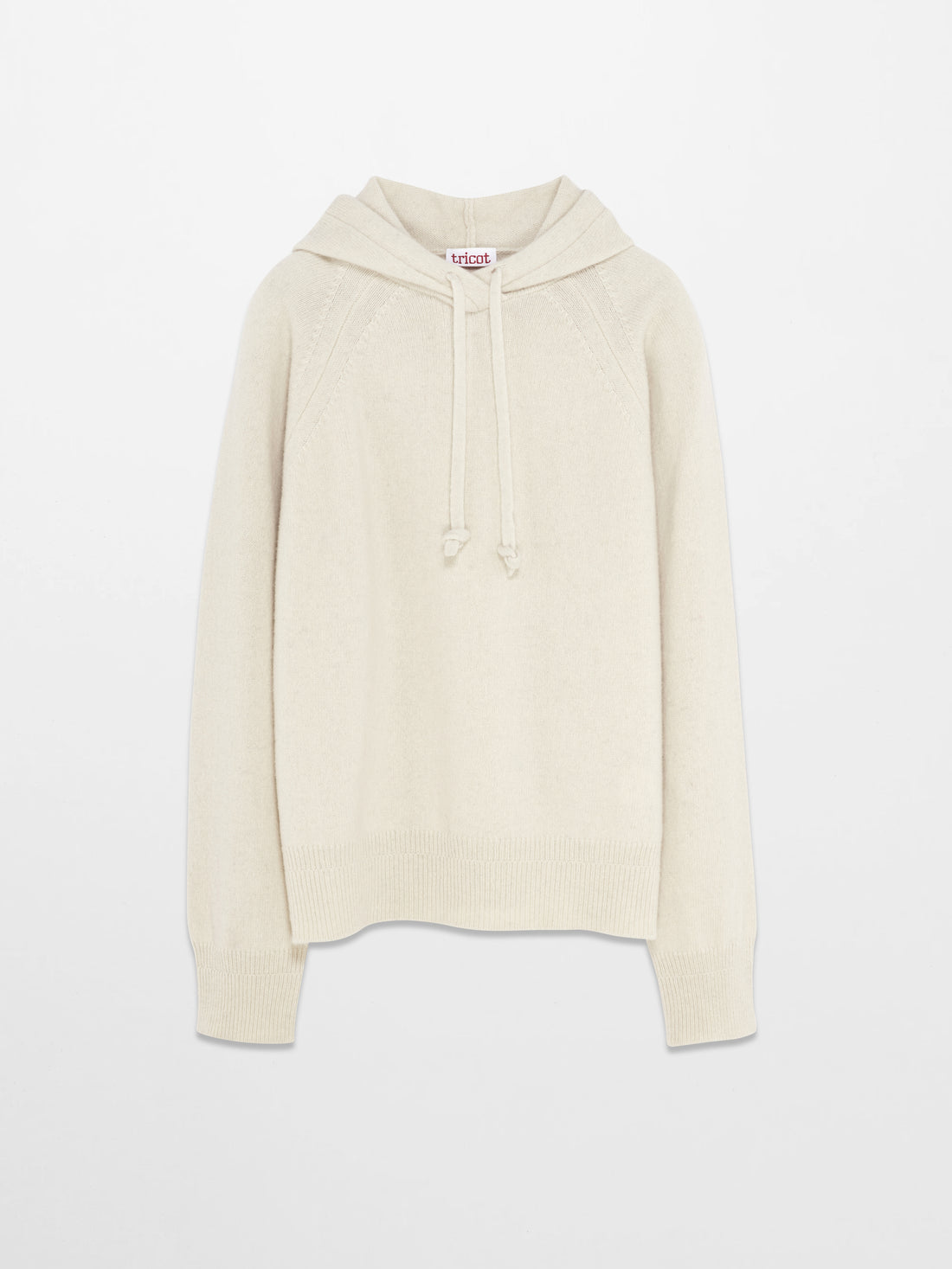 Women’s Off White Recycled Cashmere & Wool Hoodie